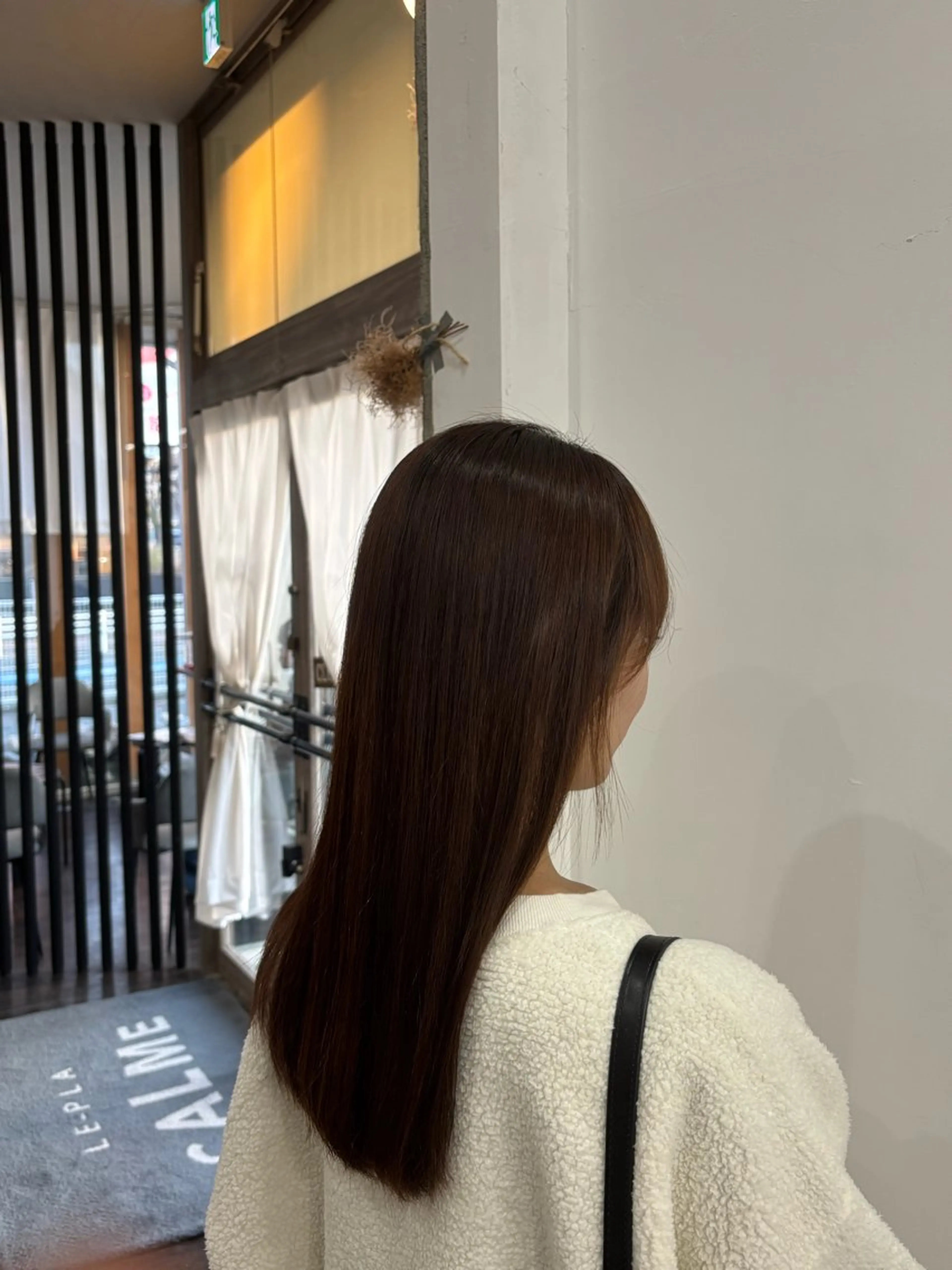 ブリーチでもできる👍うる艶酸性ストレート🌟の写真