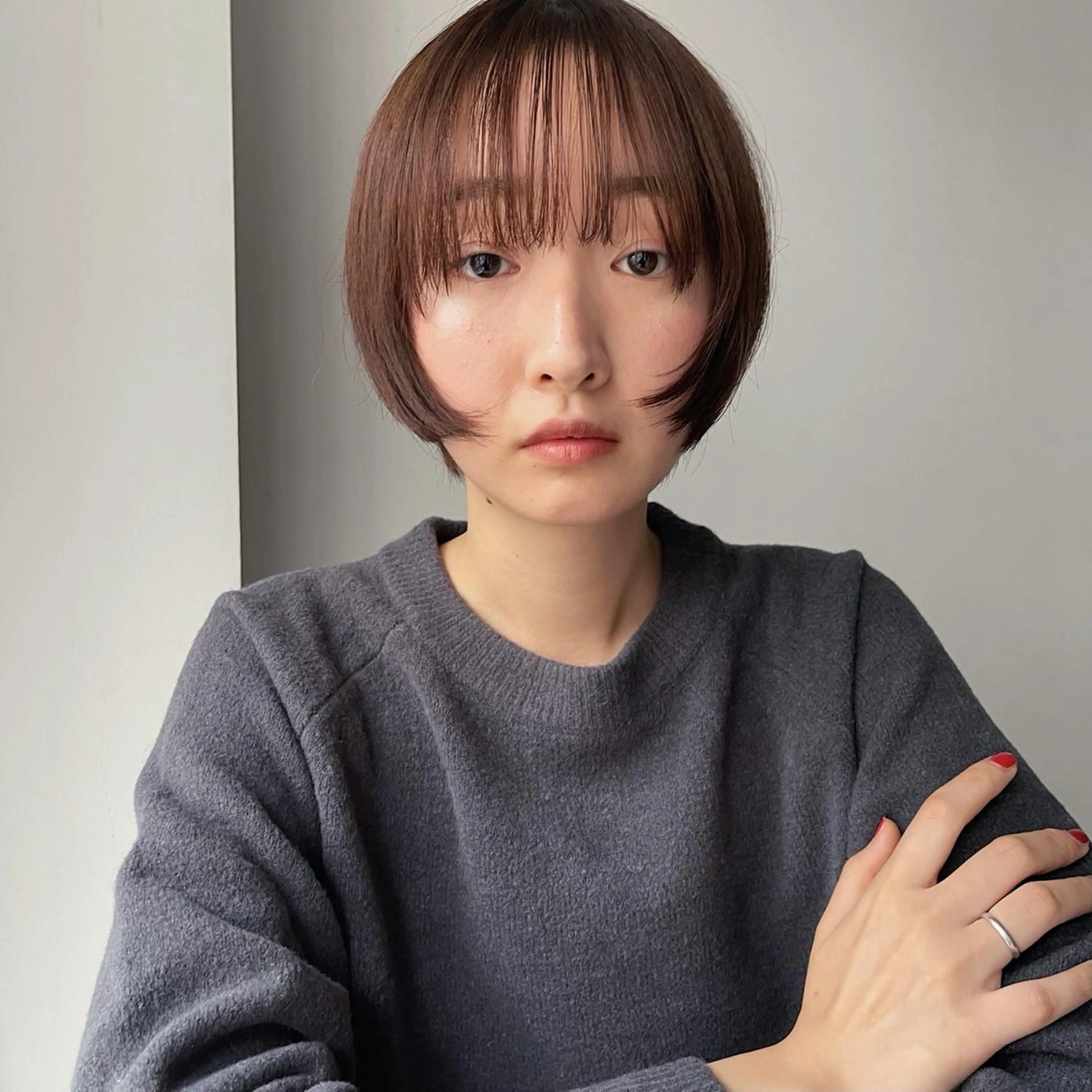 ショート カラー EMANON share salon所属・ボブ特化🍃 ANDYのヘアスタイル