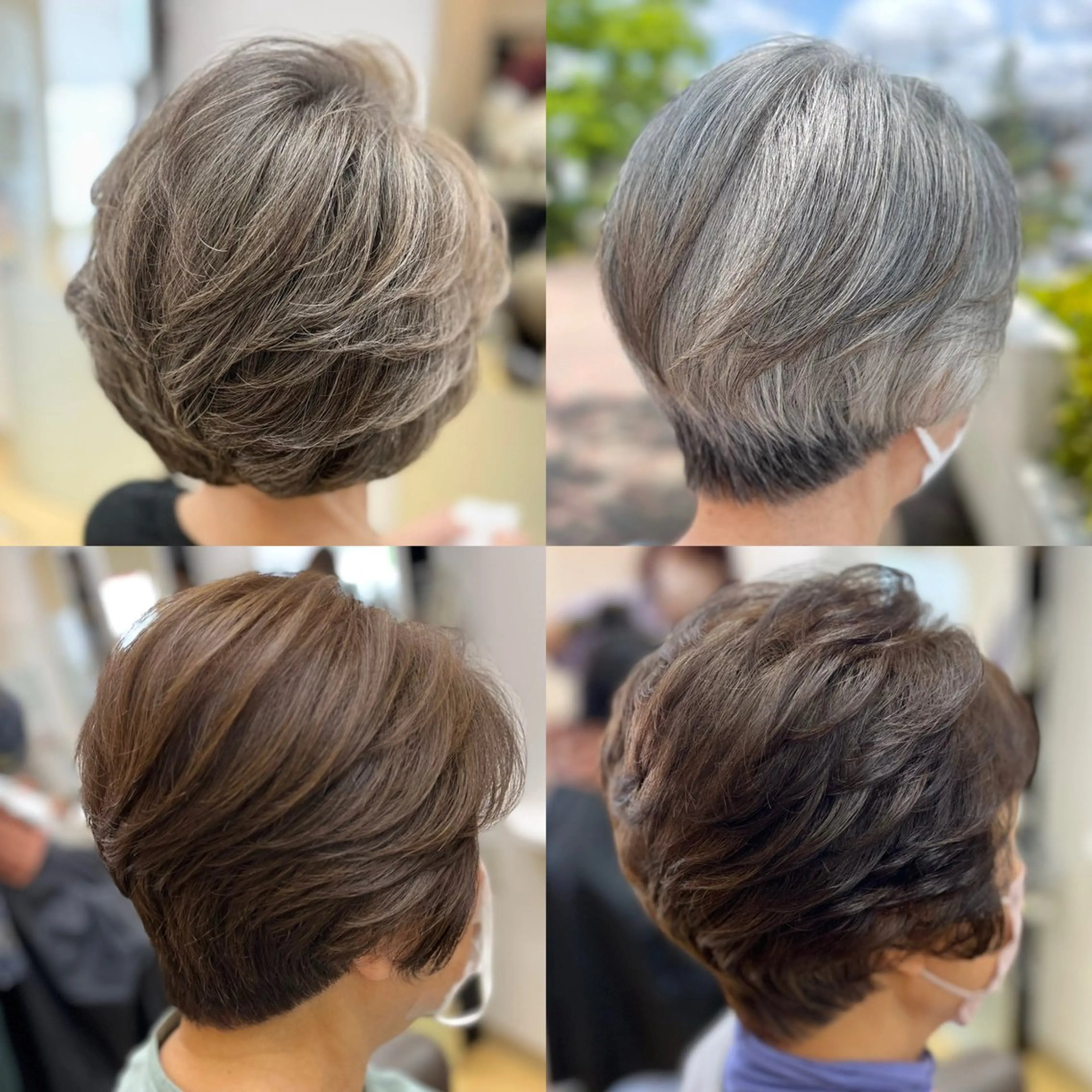 ショート レナークコフレ🌿 後藤美祥のヘアスタイル