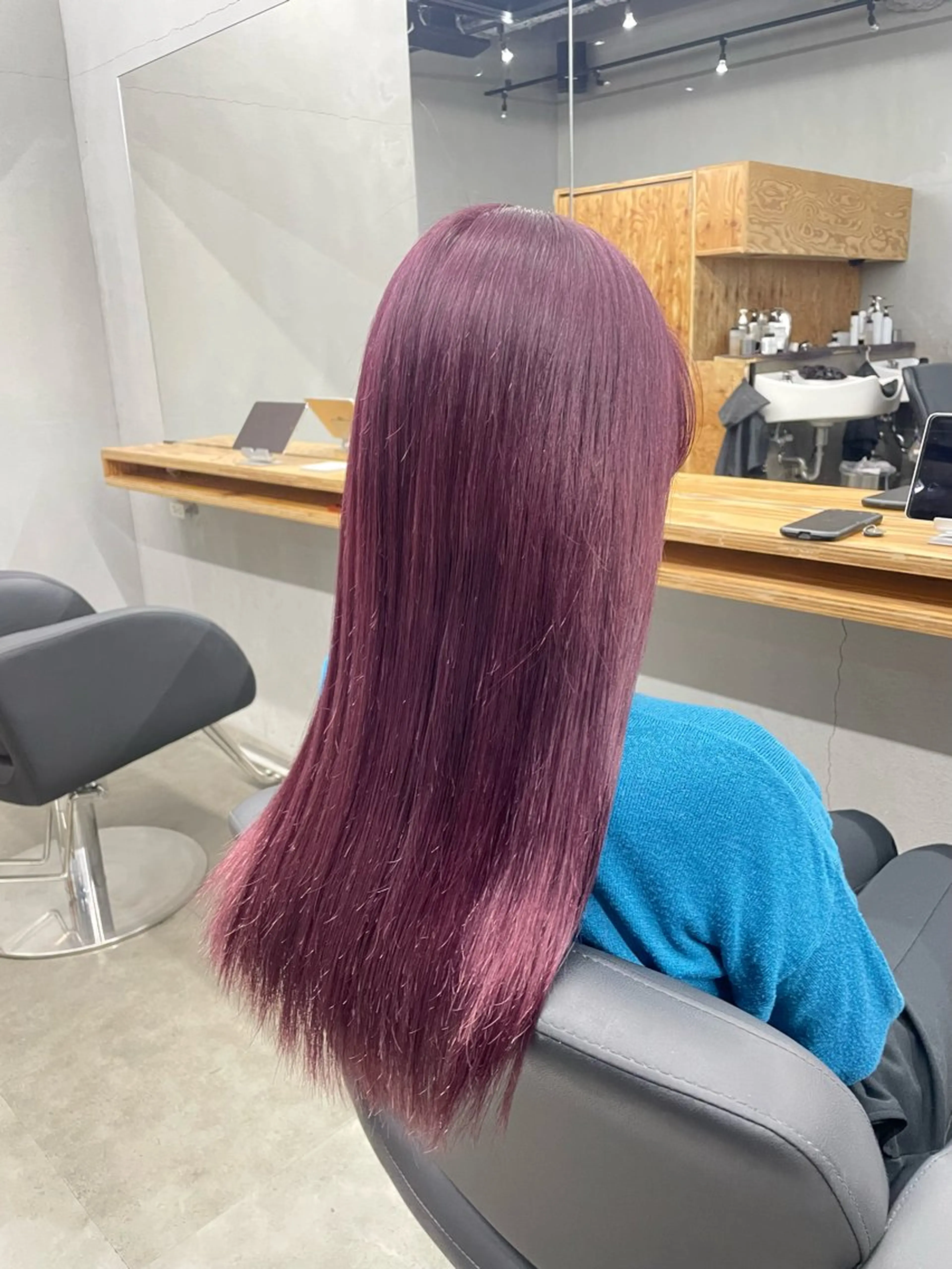 ロング カット ヘアカラー トリートメント ひより ／Nのヘアスタイル