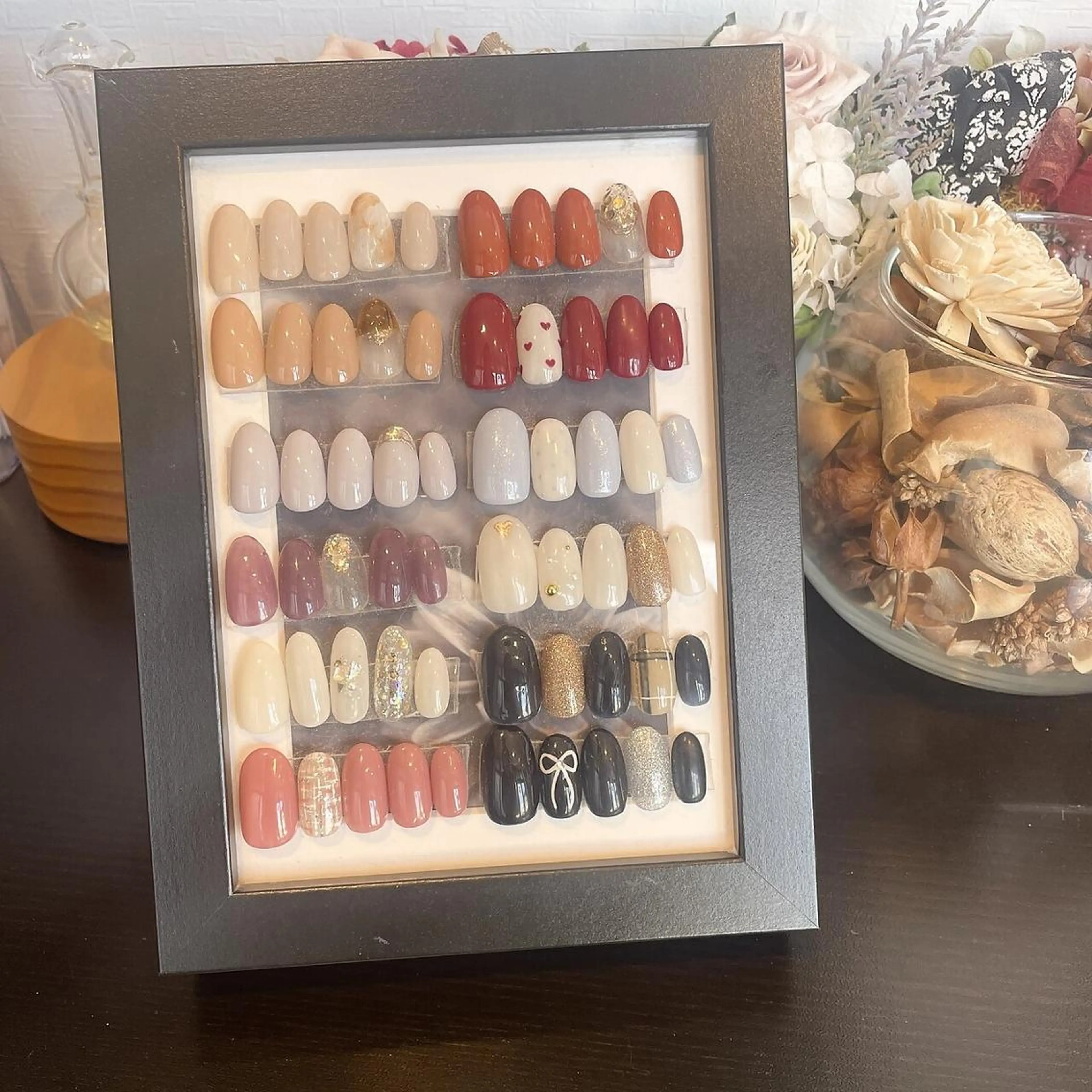 【定額ハンドネイル】トレンドアート✨【オフなし】フィルイン💅定額２本アート💖（ケア付き）[姫路市/定額ネイル]の写真