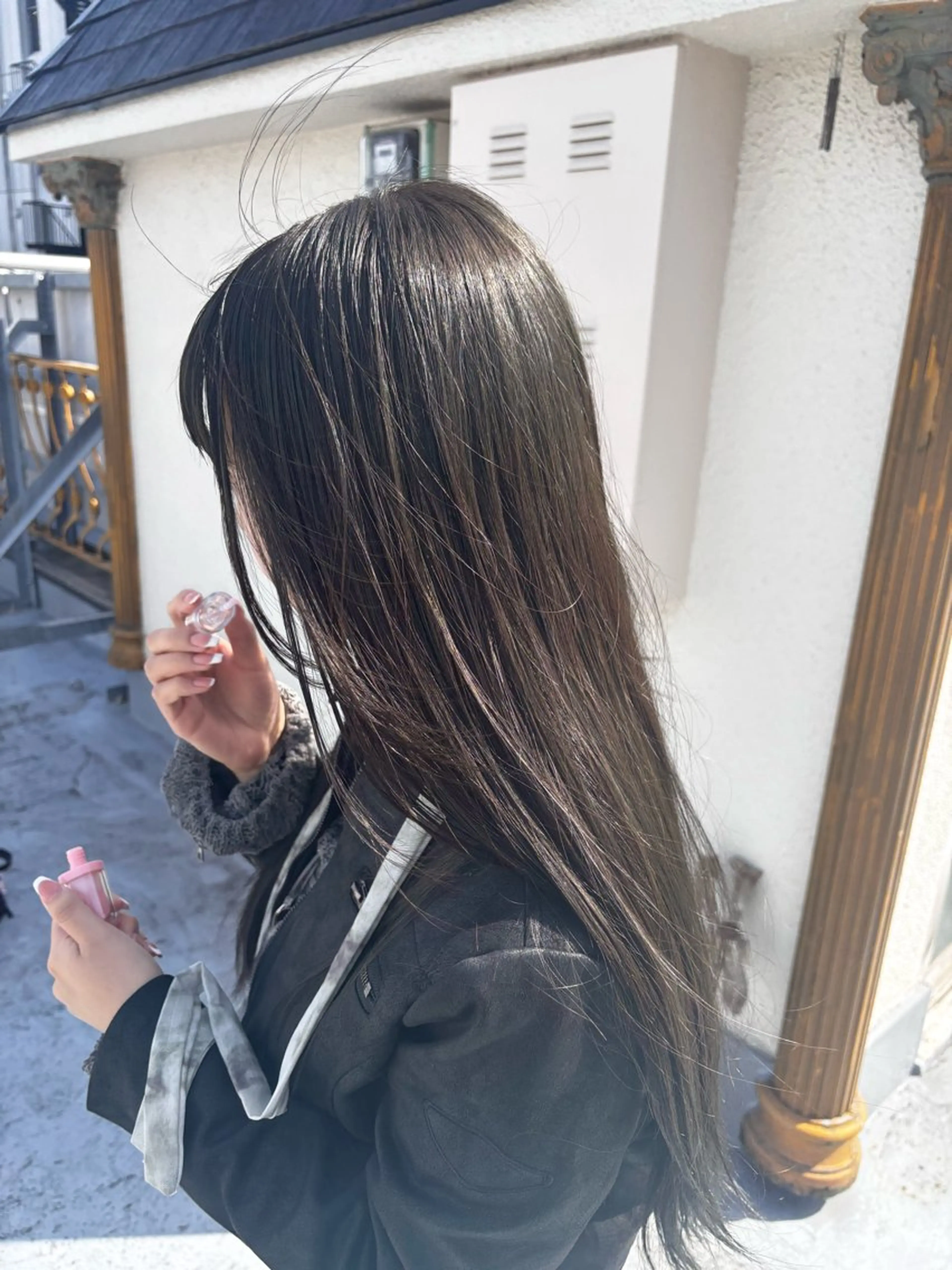 ロング 石崎 啓太のヘアスタイル