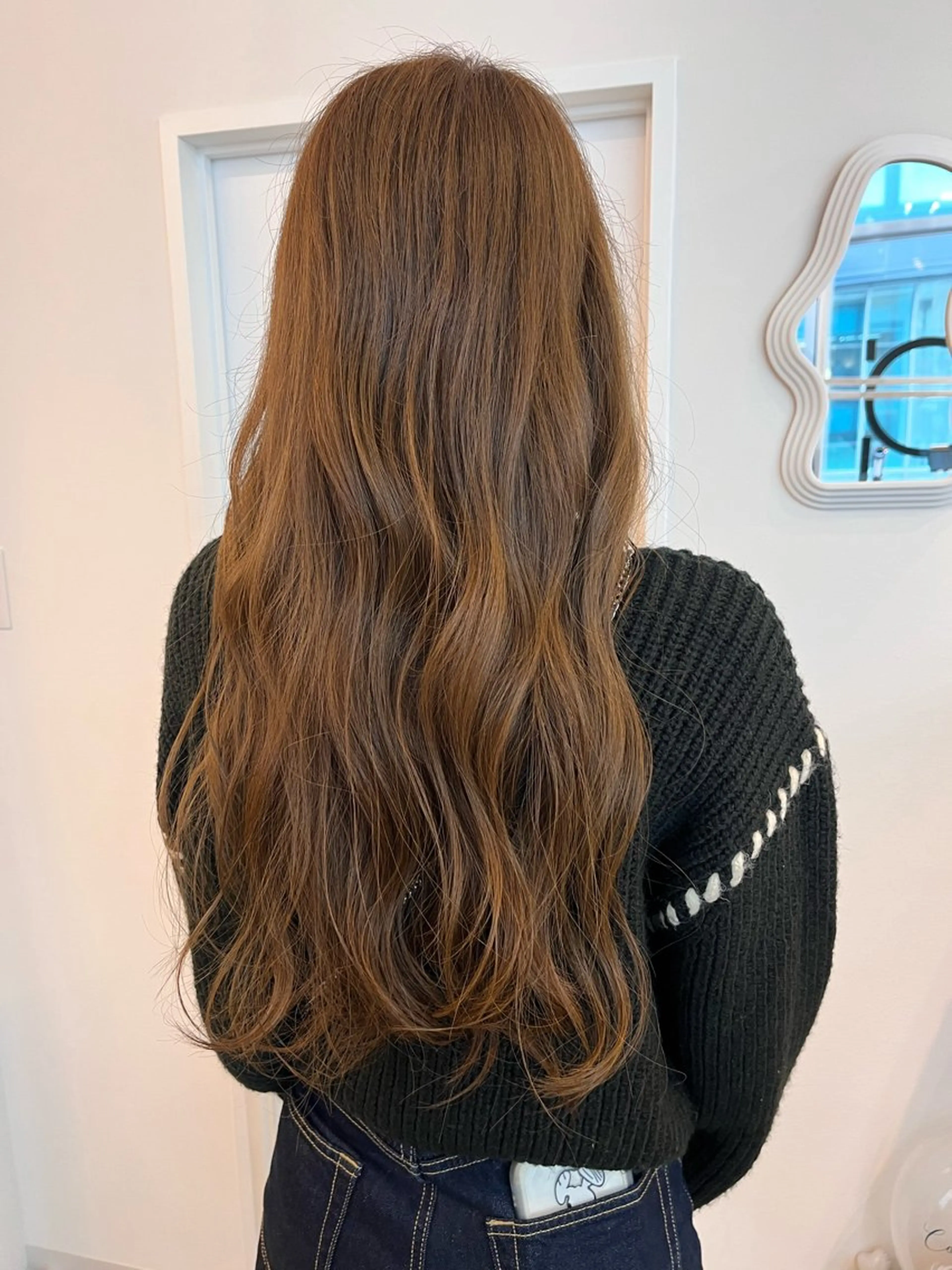 ロング カラー レイヤーカット/韓国 ヘア/ honokaのヘアスタイル