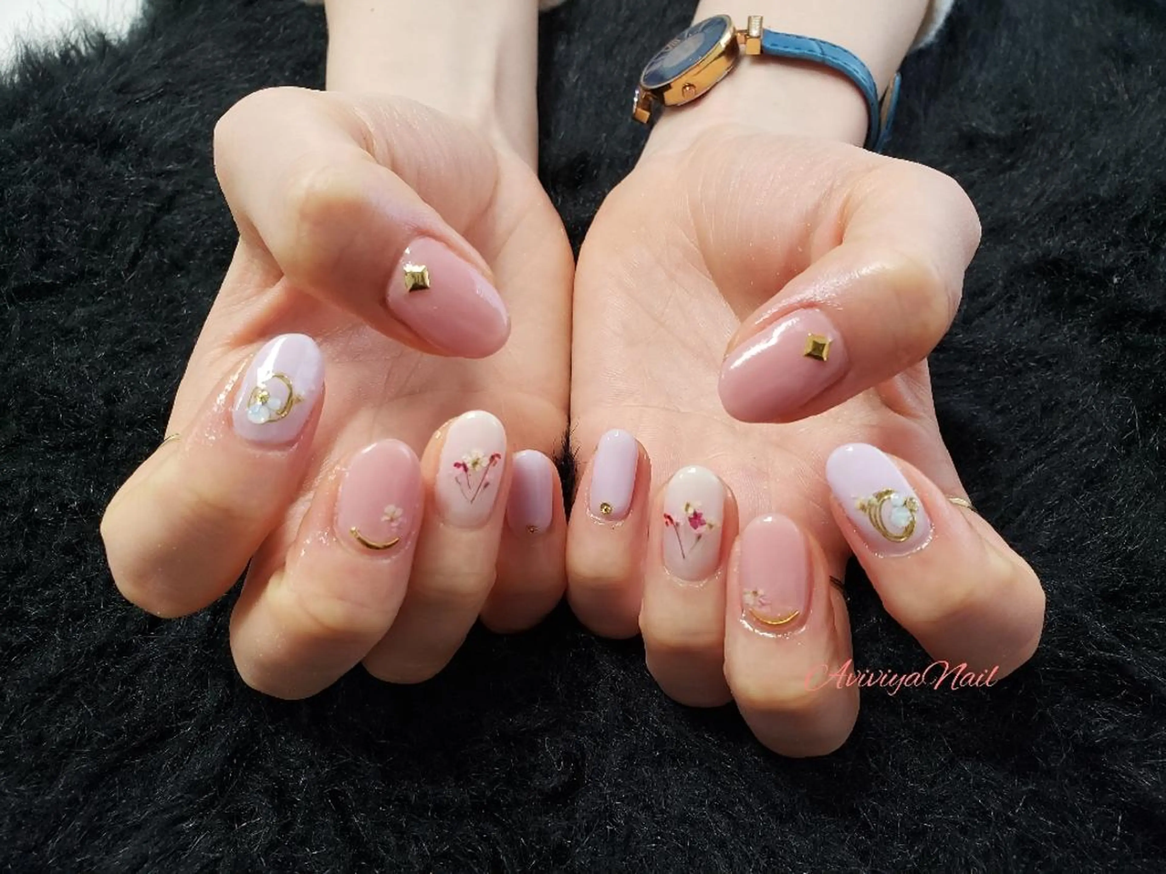 ネイル フラワーネイル AviviyaNail所属・kubo ayaのネイルデザイン