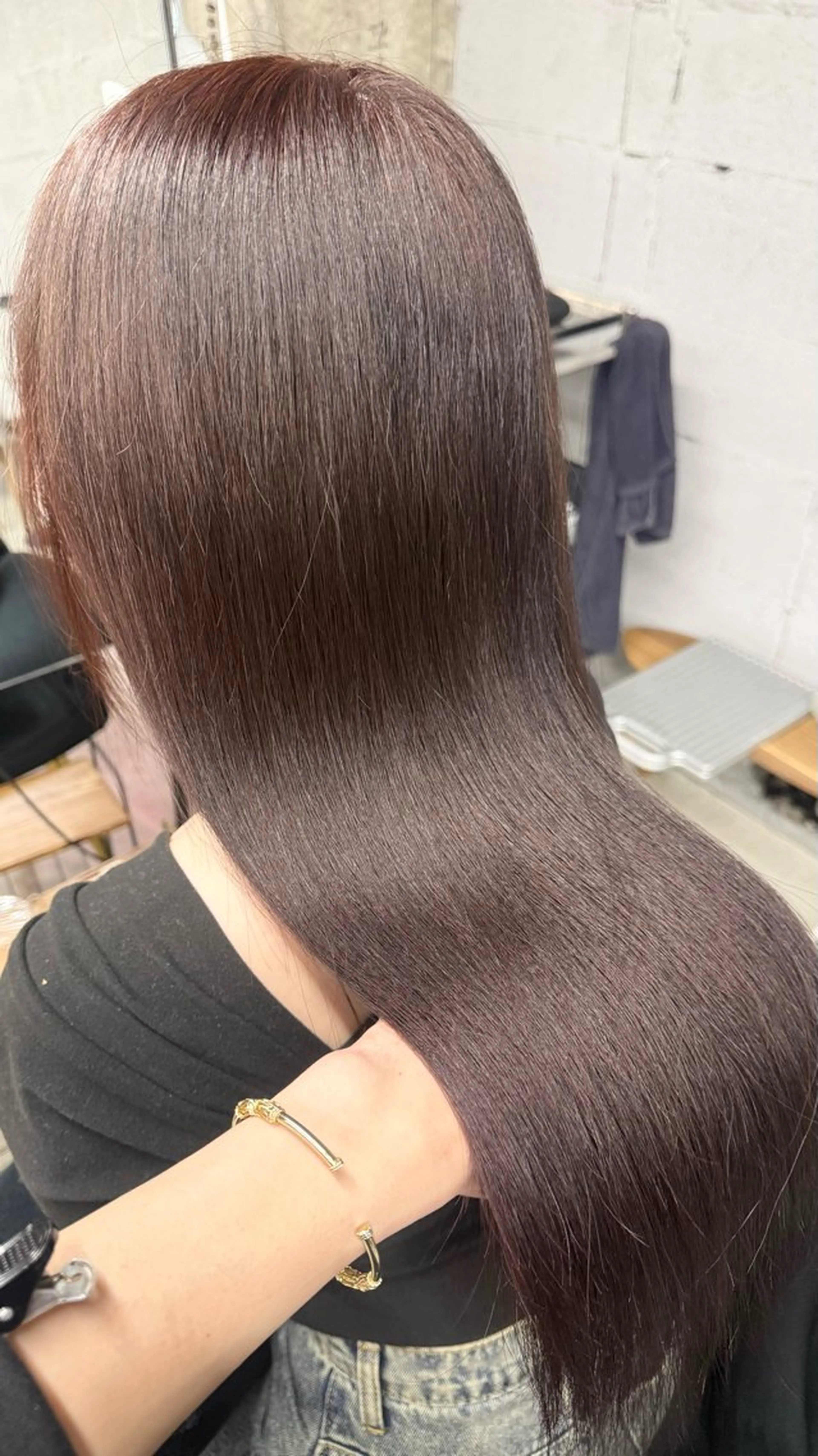 【ほんのり明るく艶髪に⭐️】ワンカラートーンアップ 🧡+ トリートメント✨の写真