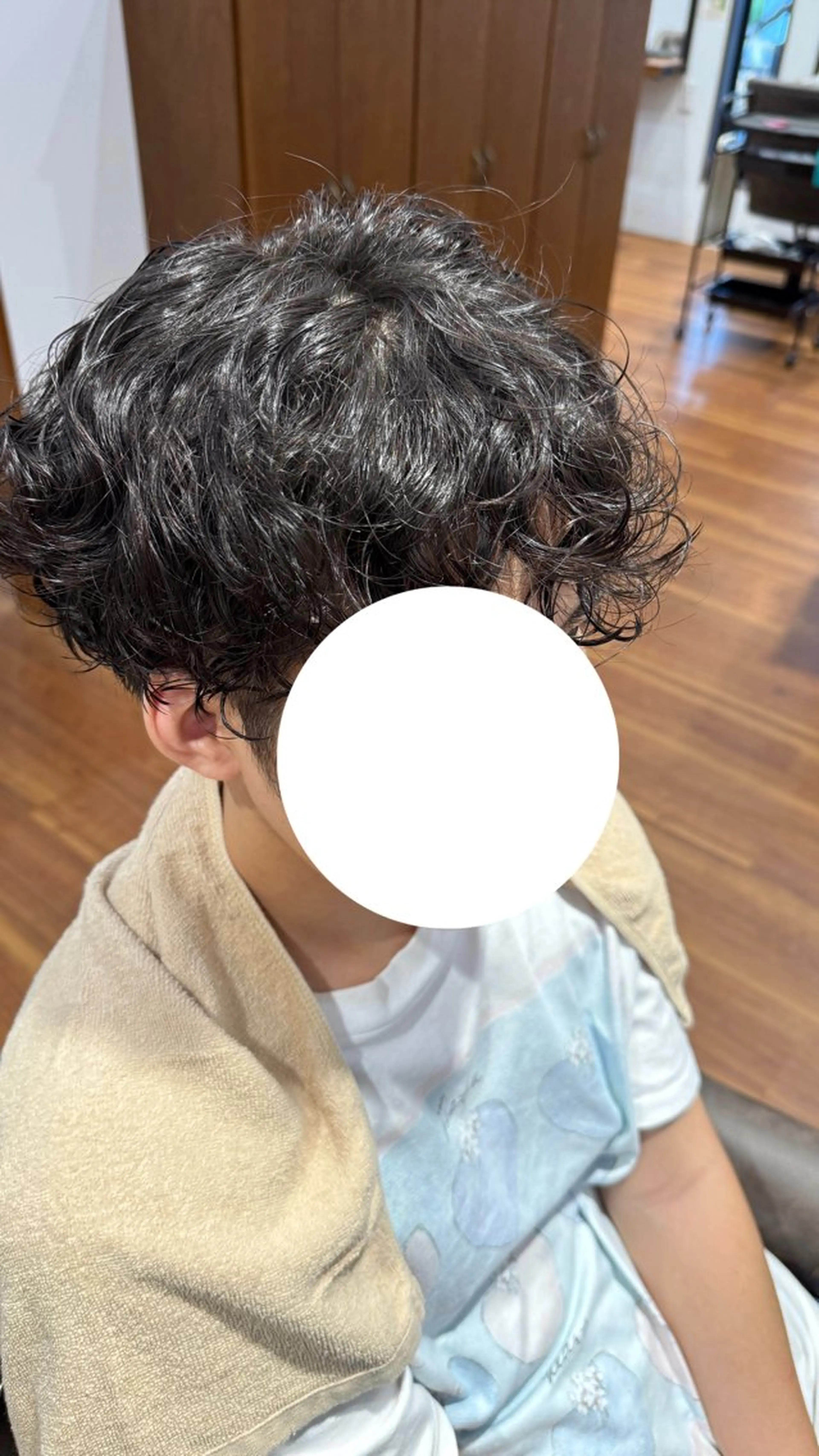 メンズパーマ+トリートメント¥8,750→¥3,500の写真