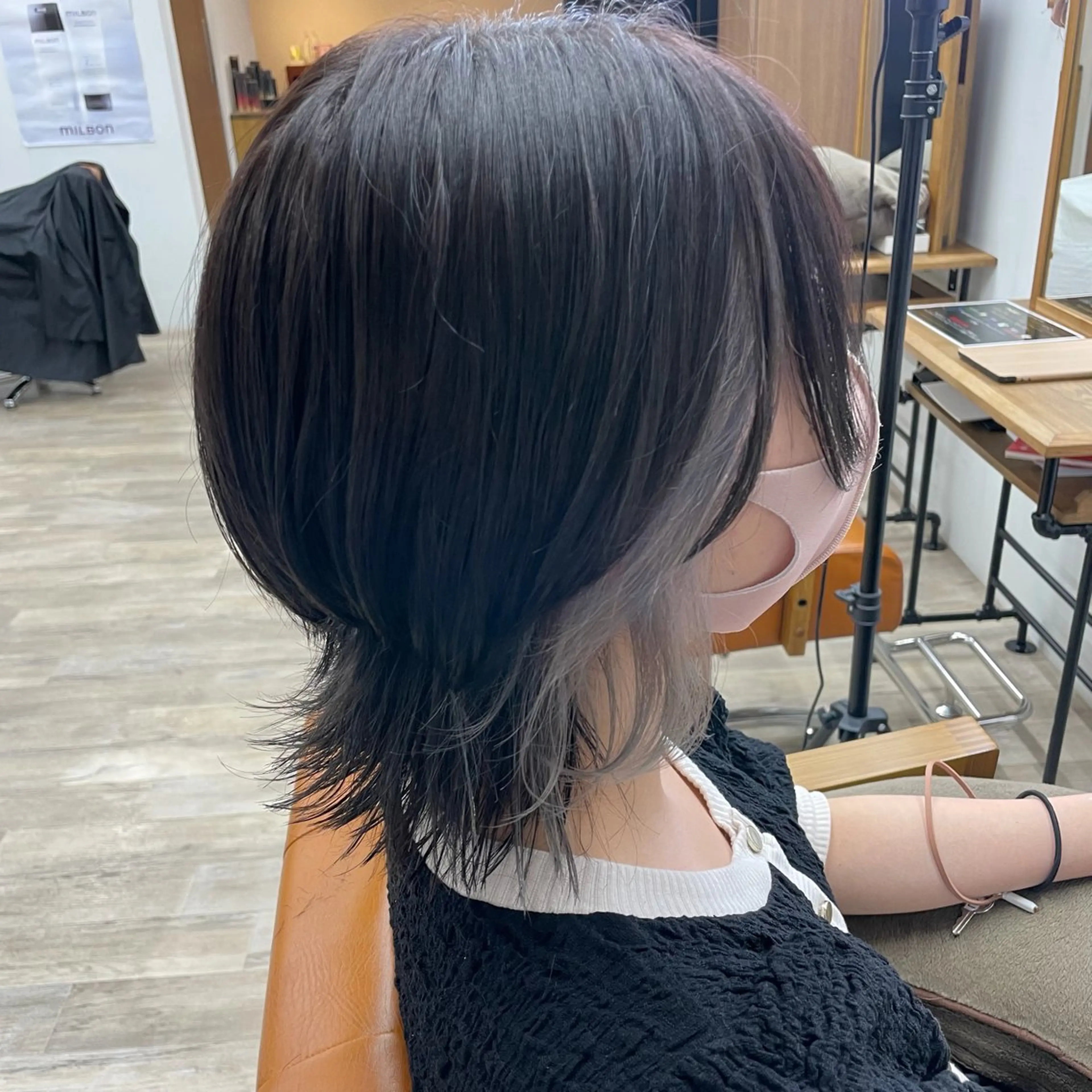 ショート カラー ヘアカラー 小谷野 七海🐬のヘアスタイル