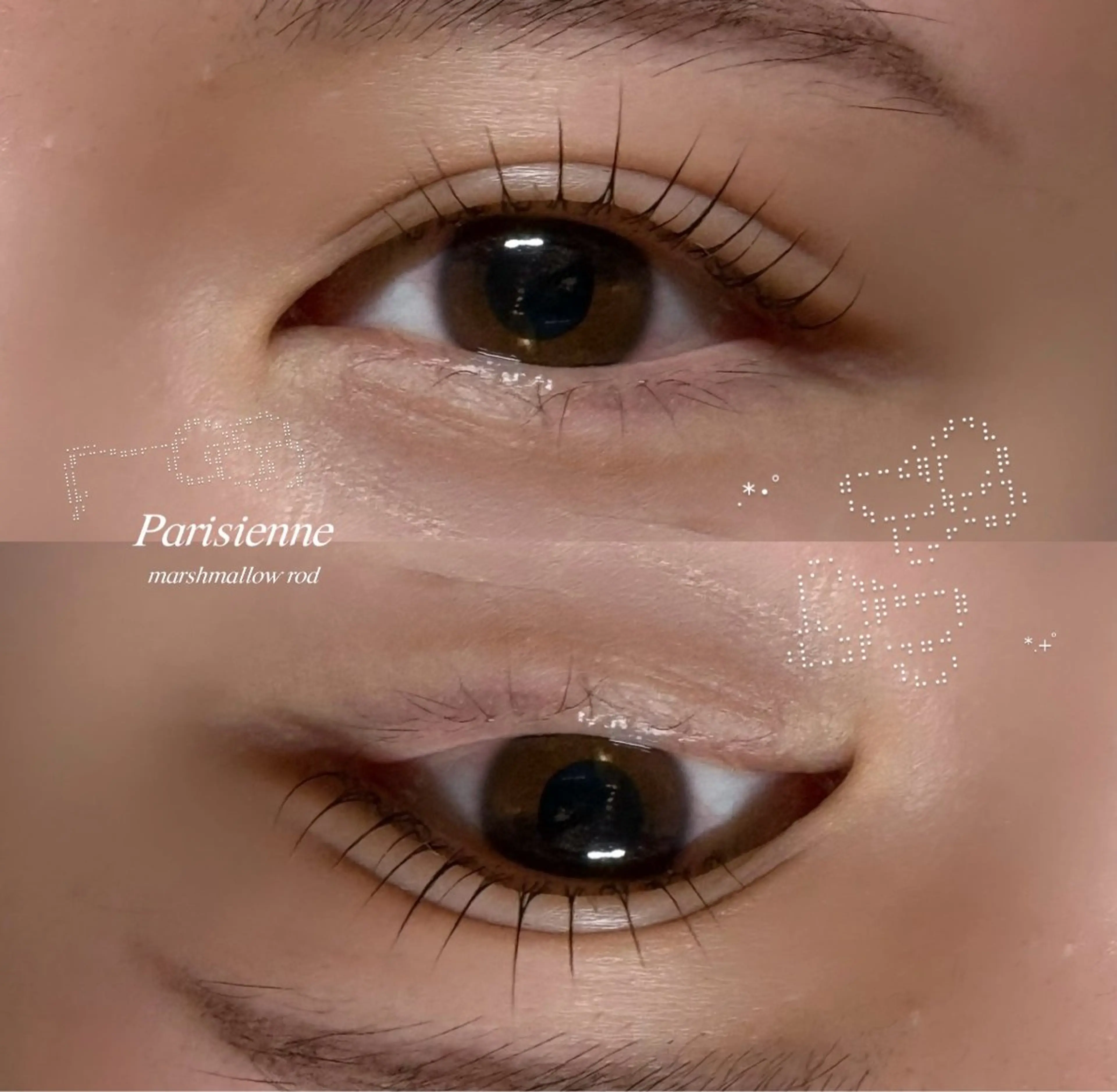 マツエク・マツパ パリジェンヌラッシュリフト マツパ yuma ୨୧のマツエク・マツパデザイン