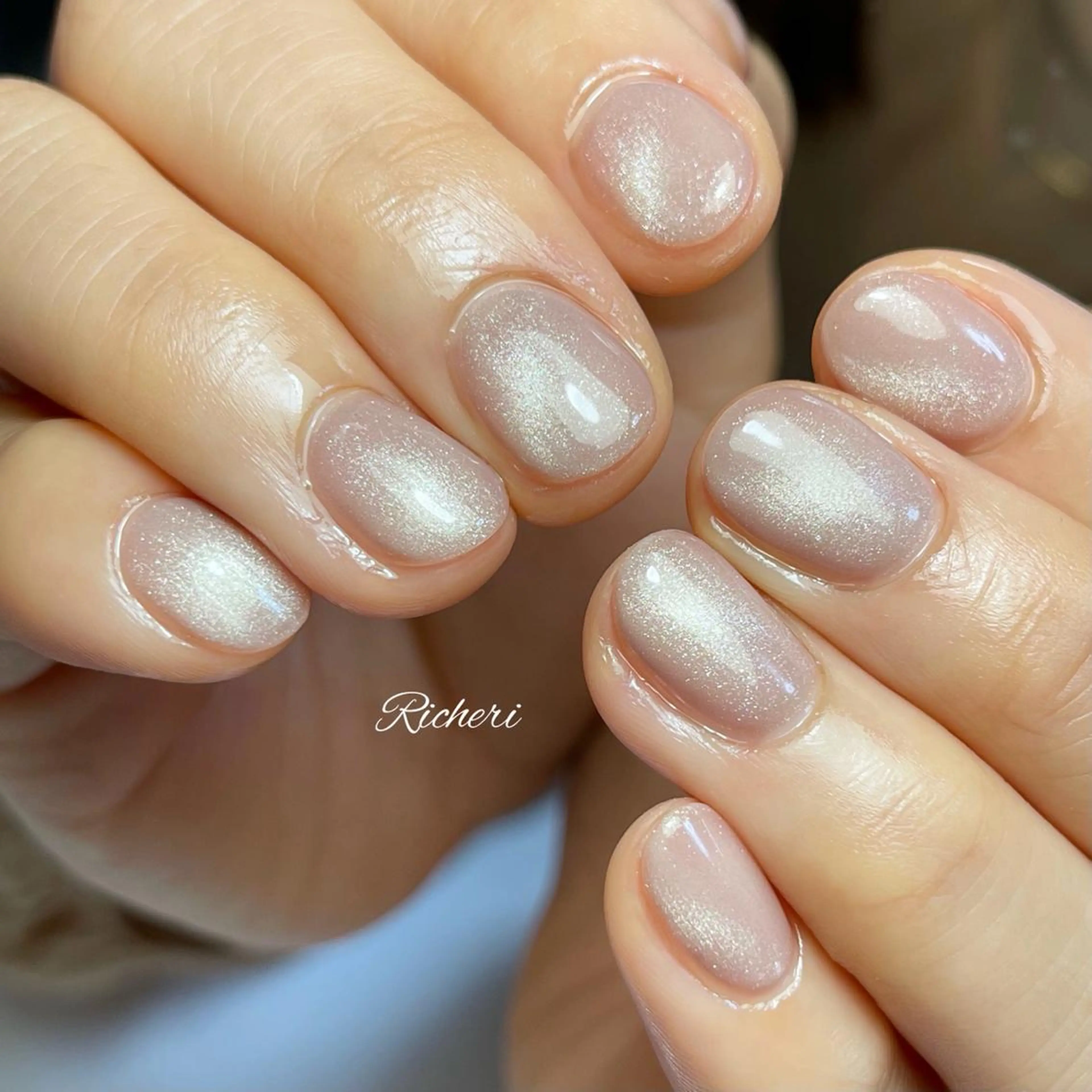 ミディアム ネイル マグネットネイル richeri beautyのエステ・リラクイメージ