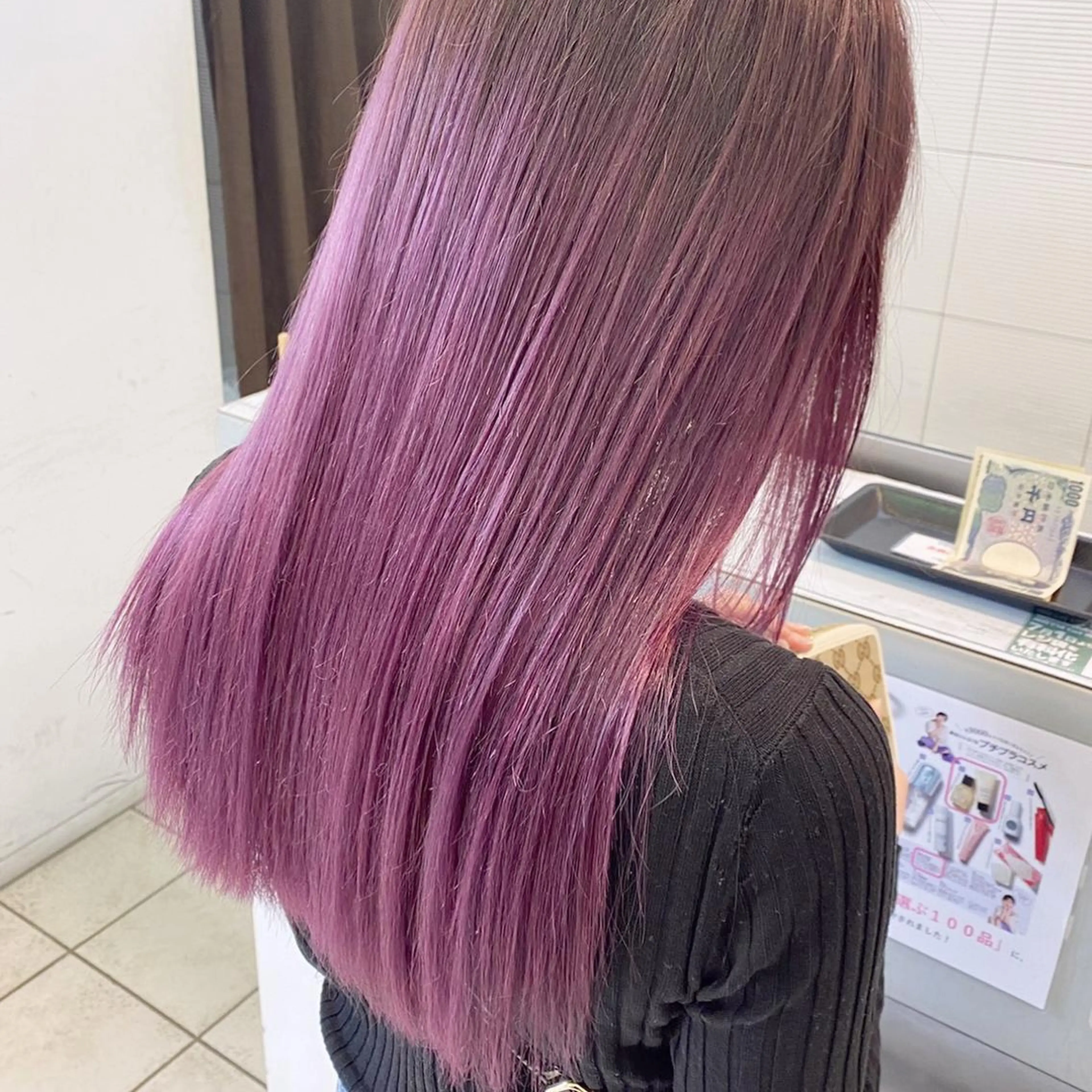 ロング Uni.(ユニ)所属・渡邊 唯のヘアスタイル