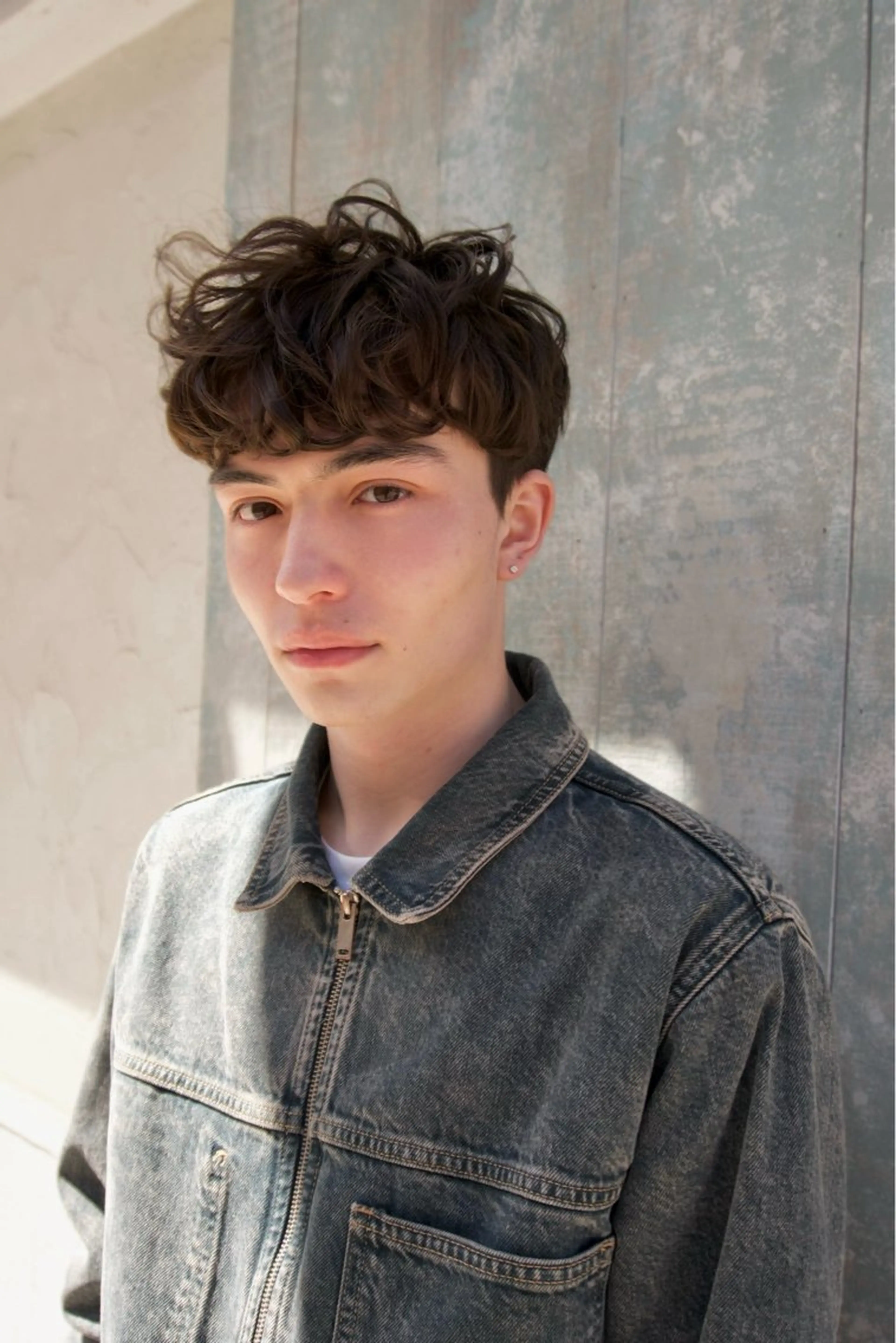 ショート メンズ カット パーマ 菅原 英 /メンズカットのヘアスタイル