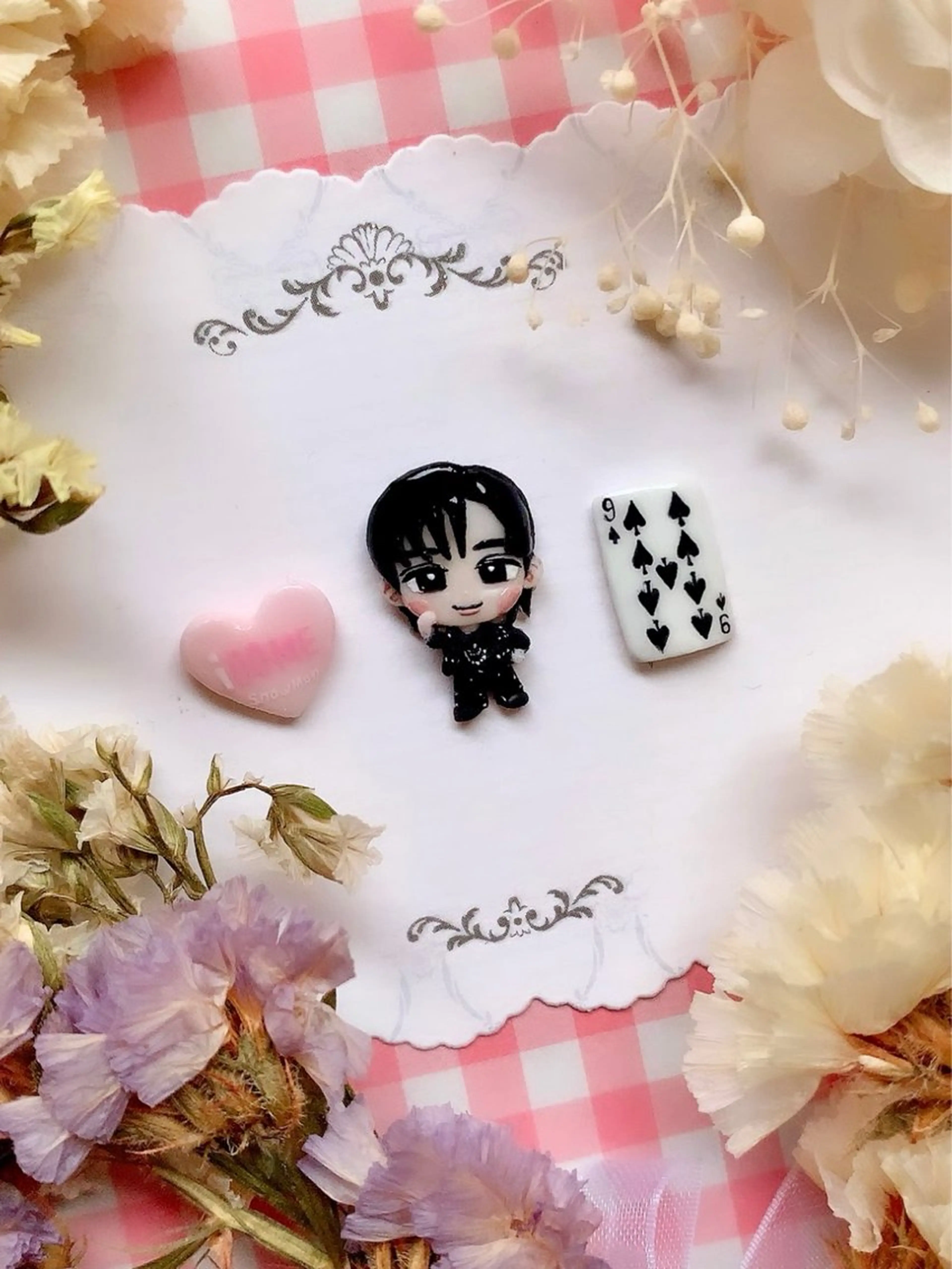 ネイル アートネイル ぷっくりネイル シェアサロンLei.g(レイジー)所属・3Dアートネイル💗 都築レナのネイルデザイン