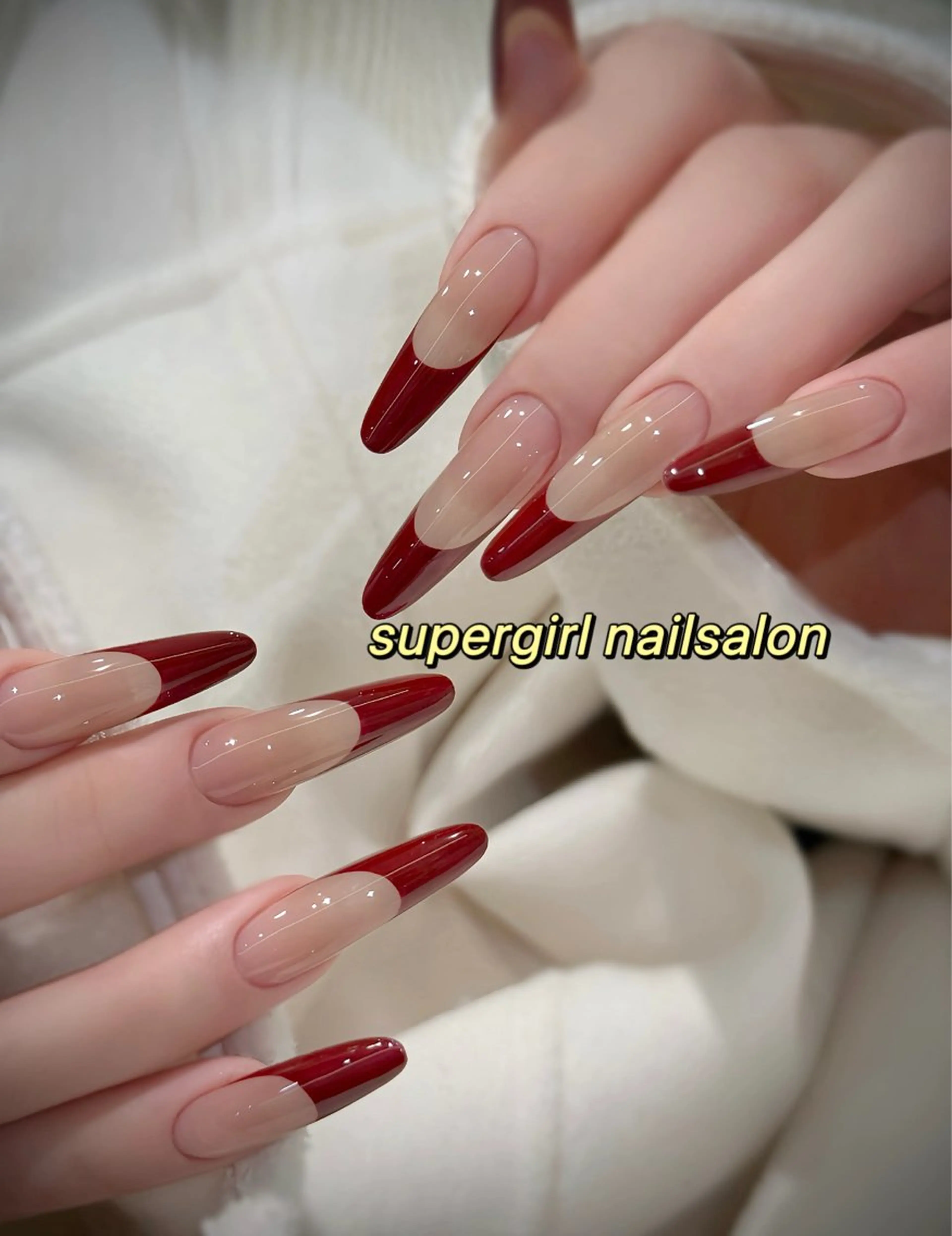 🩷人気チープ長さ出しフレンチorカラーグラデーション[オフ、ケア込み]¥11980🩷の写真