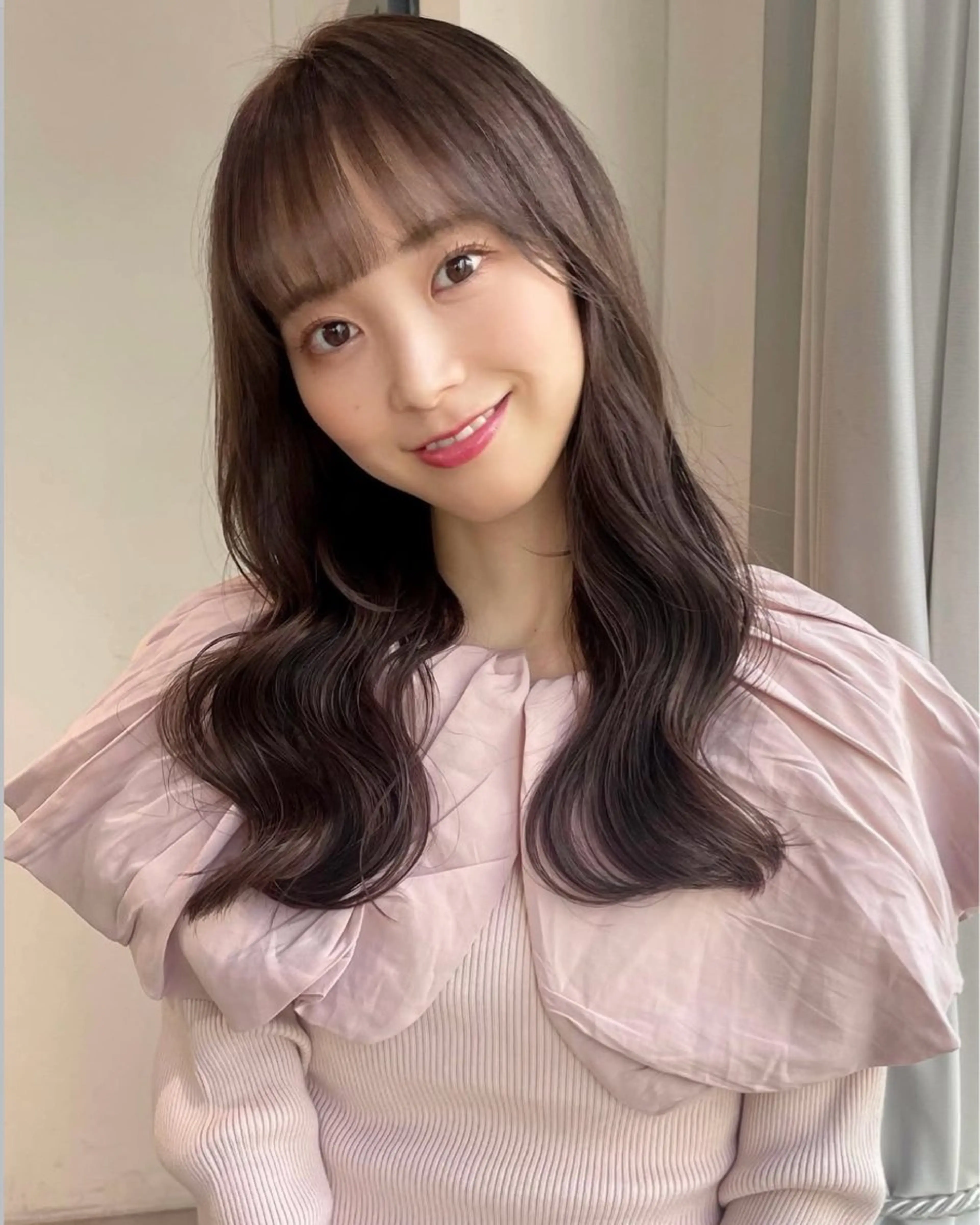 【大人気メニュー💌】お得な前髪カットとワンカラーのクーポンです🌟💖※前髪カット無し-500円の写真