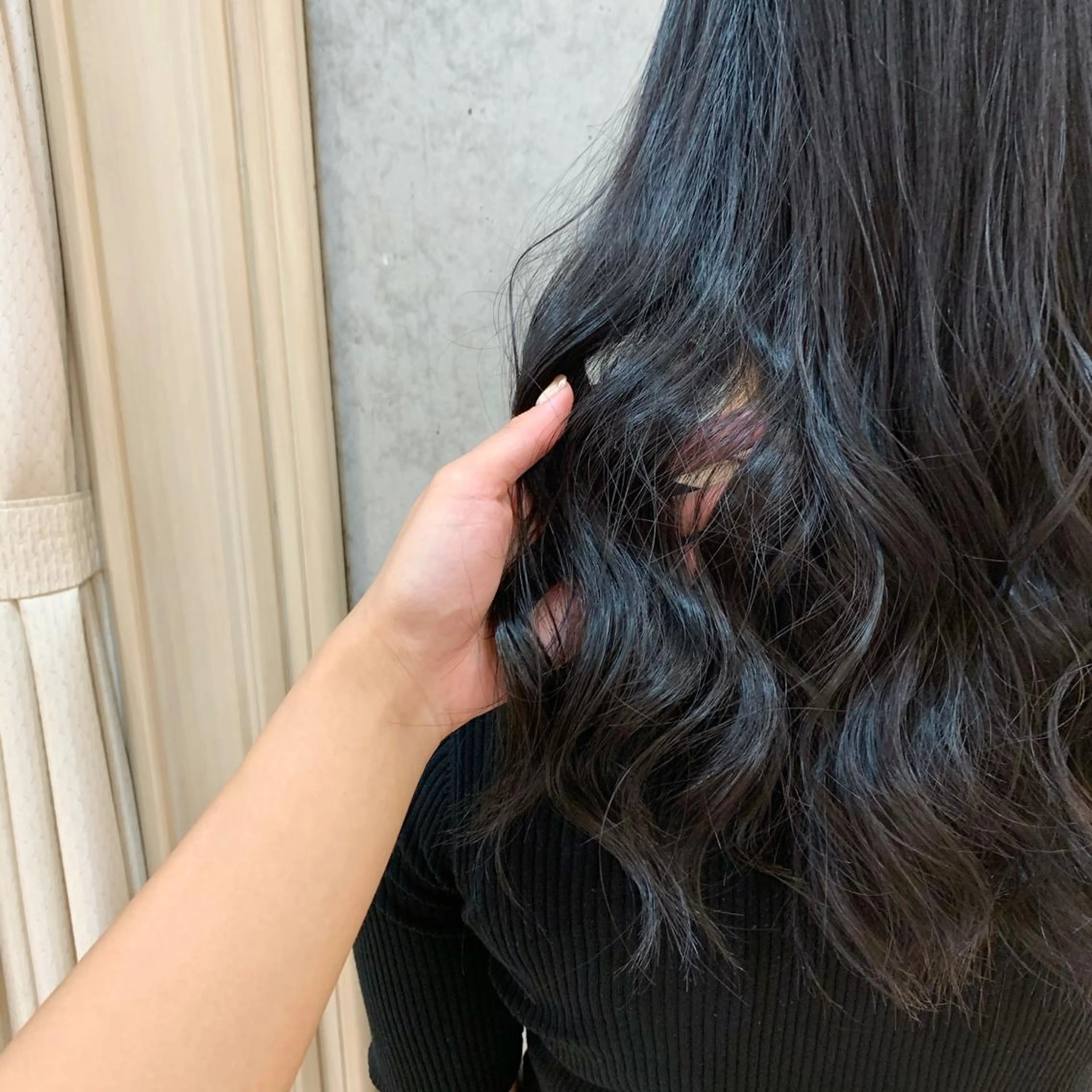 ロング カラー カット ヘアカラー トリートメント サソウ ユリエ🥥のヘアスタイル