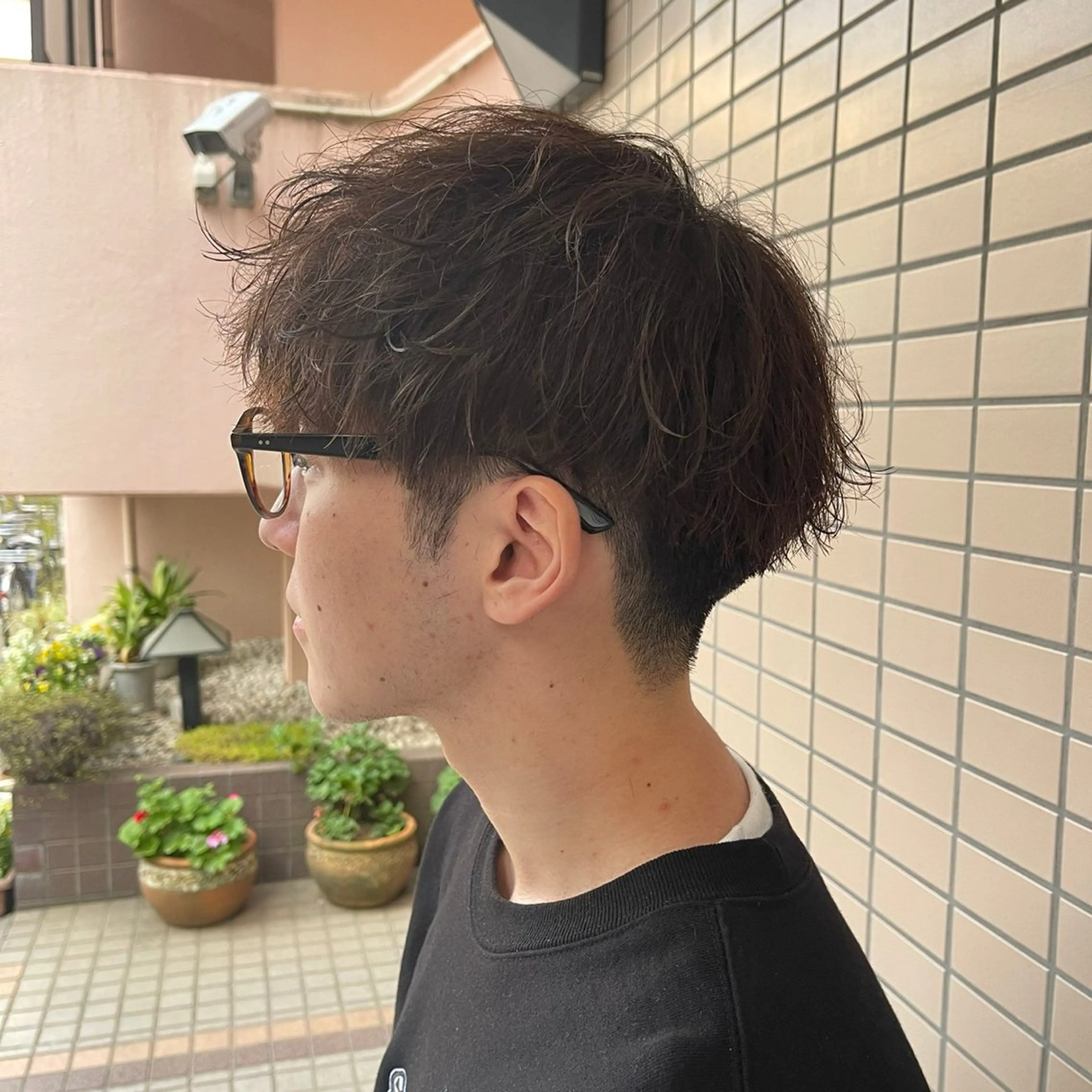 ショート パーマ メンズ 🖤Ayumi🖤 メンズ特化❤️‍🔥のヘアスタイル