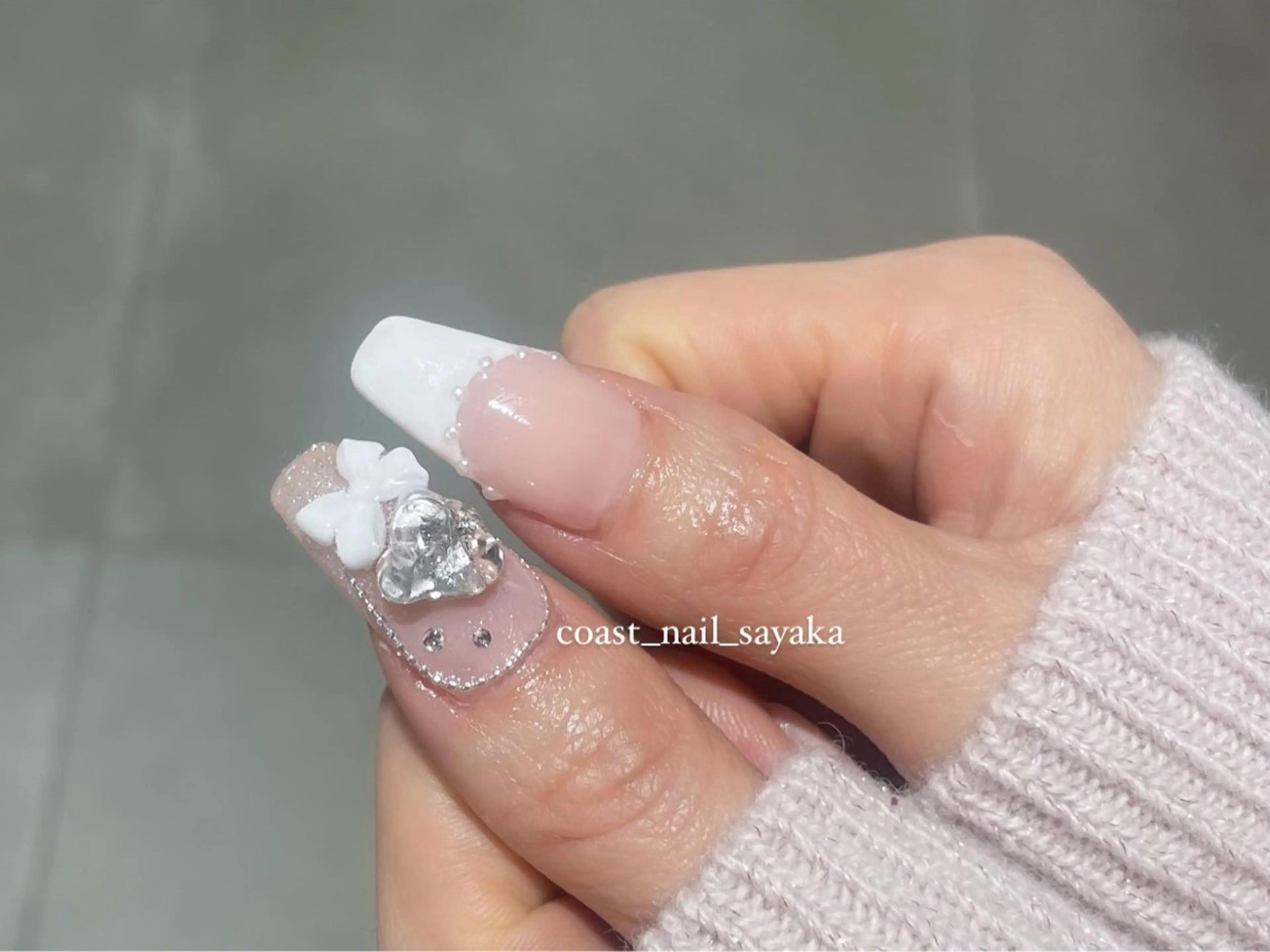 ネイル ハンドネイル HOSHI ⭐️辻堂 /藤沢ガーリーネイルのネイルデザイン