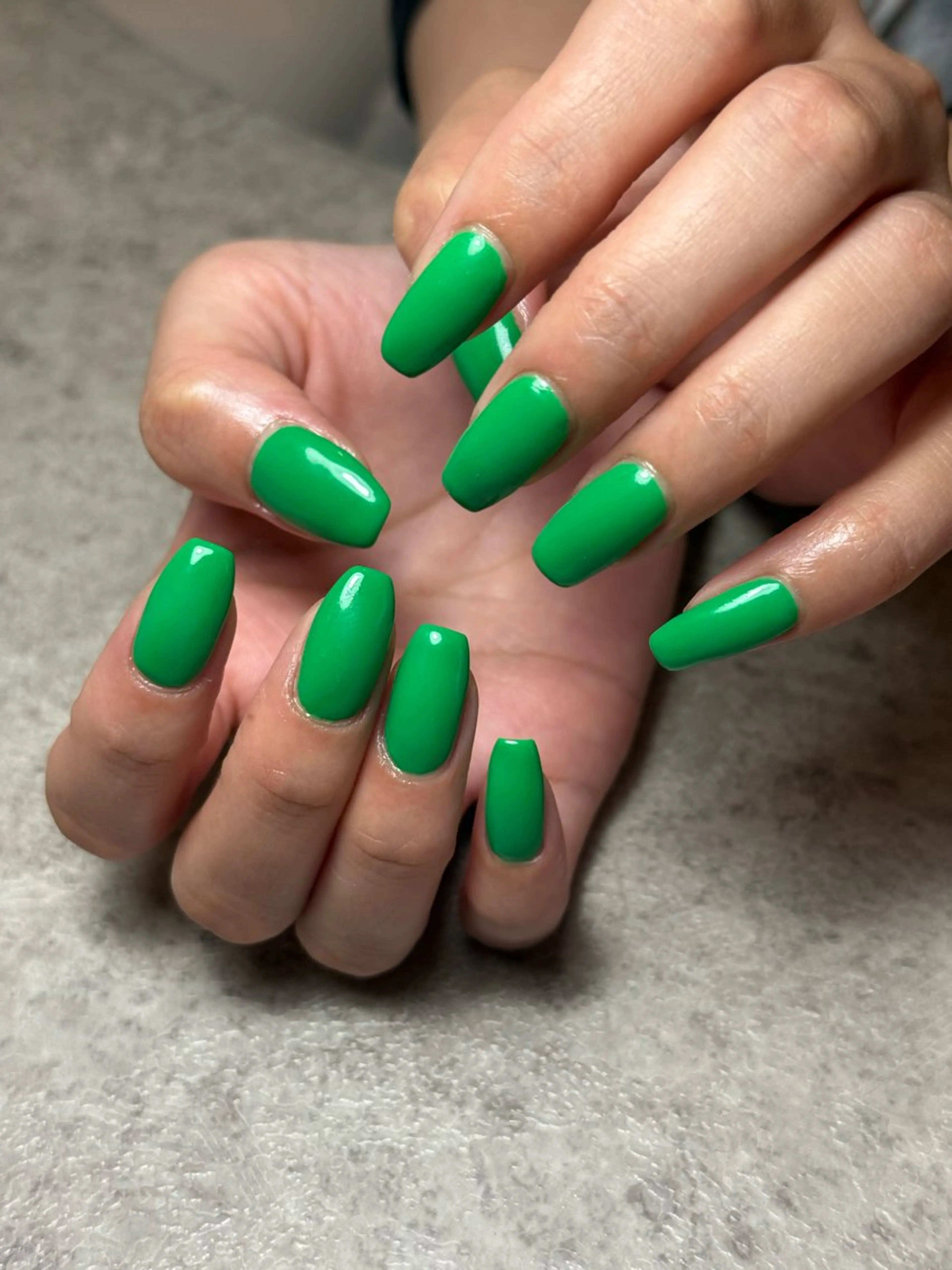 ネイル グリーン withB 池尻大橋のネイルデザイン