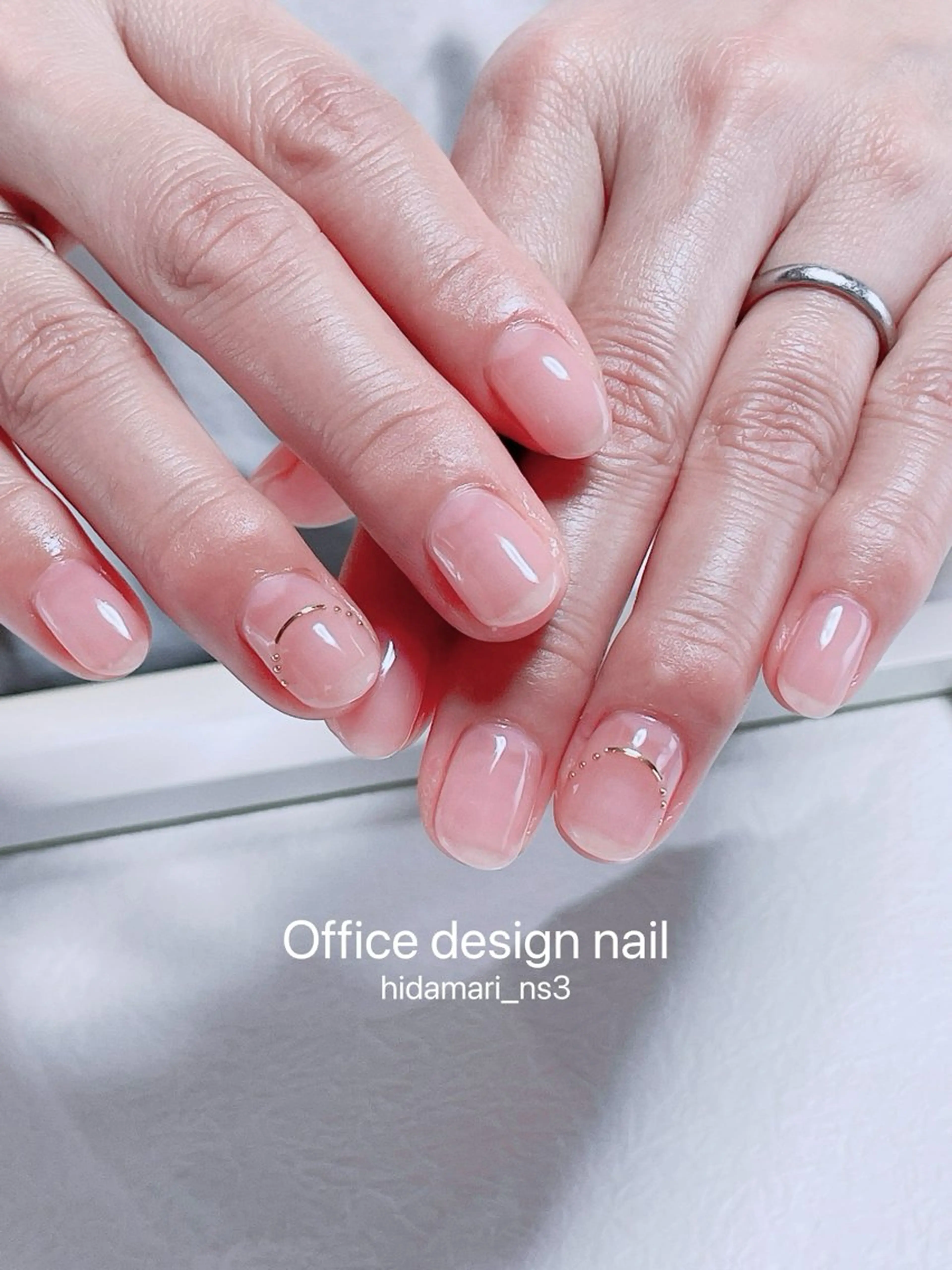 ネイル アートネイル 持ち込み ハンドネイル NailSalon ひだまりのネイルデザイン