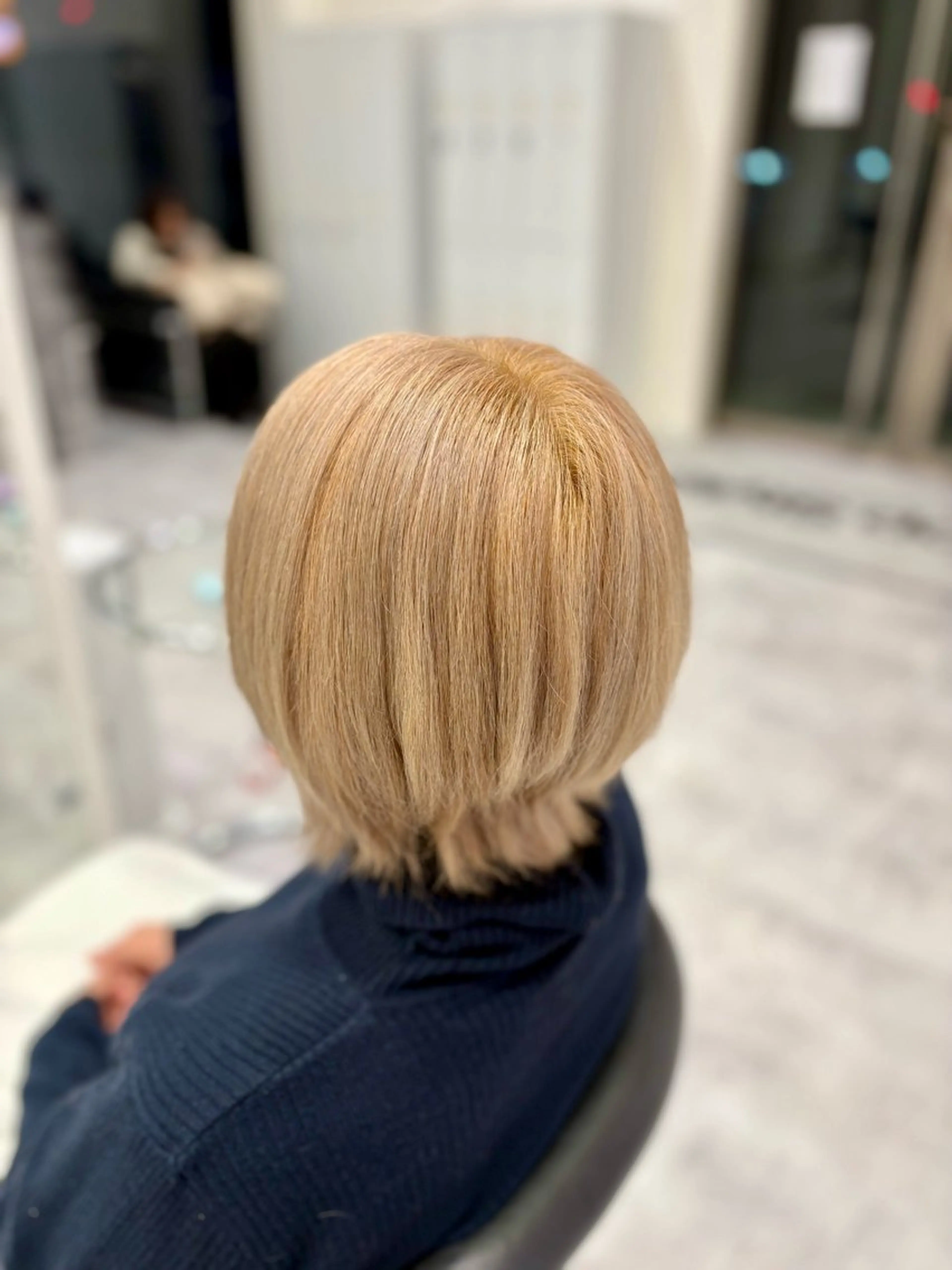 ショート ヘアカラー トリートメント TopStyleSHIZUOKA所属・村尾咲季斗 髪質改善/縮毛矯正のヘアスタイル