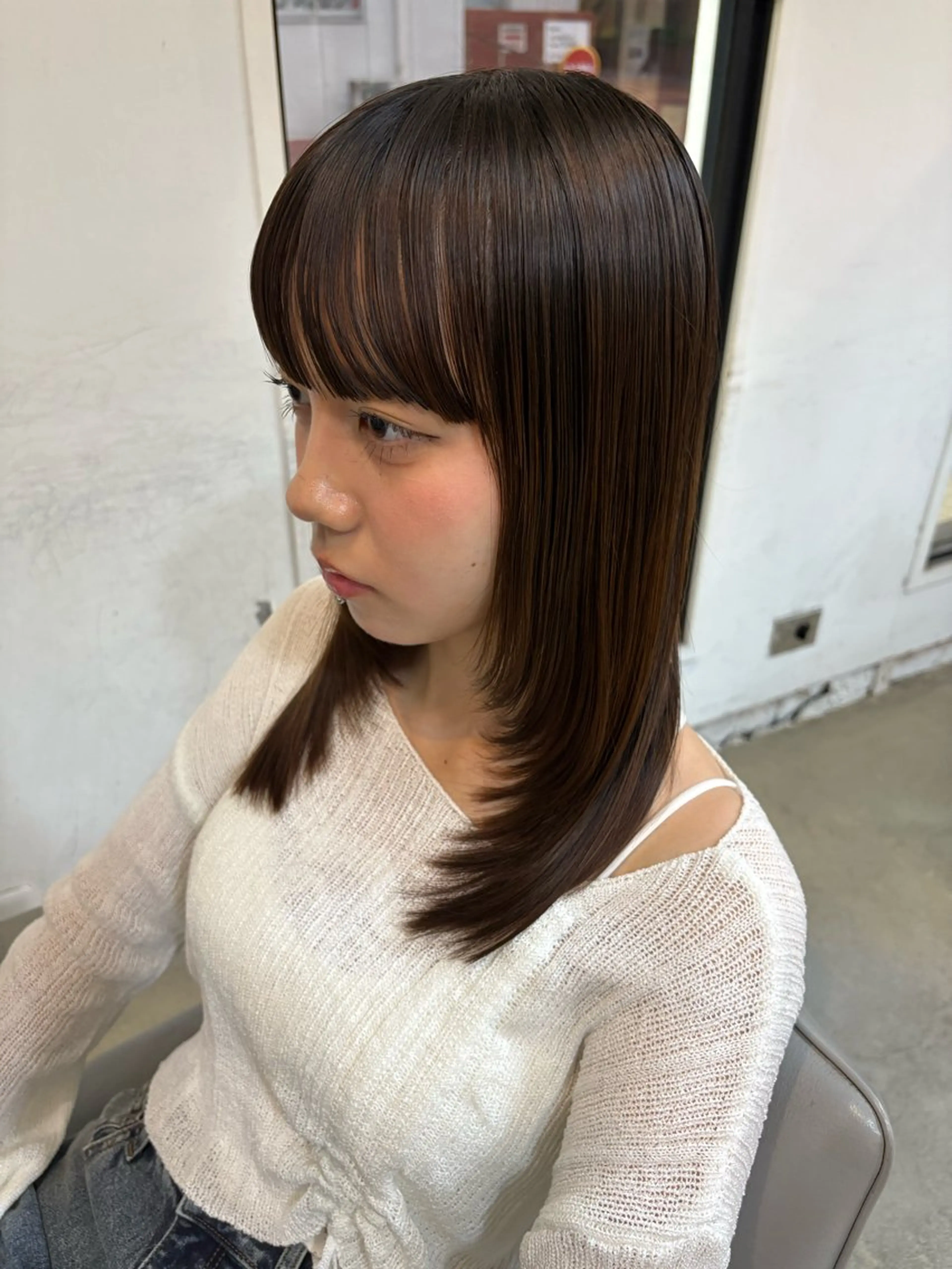 セミロング NOAHFLY所属・noahfly / maoのヘアスタイル