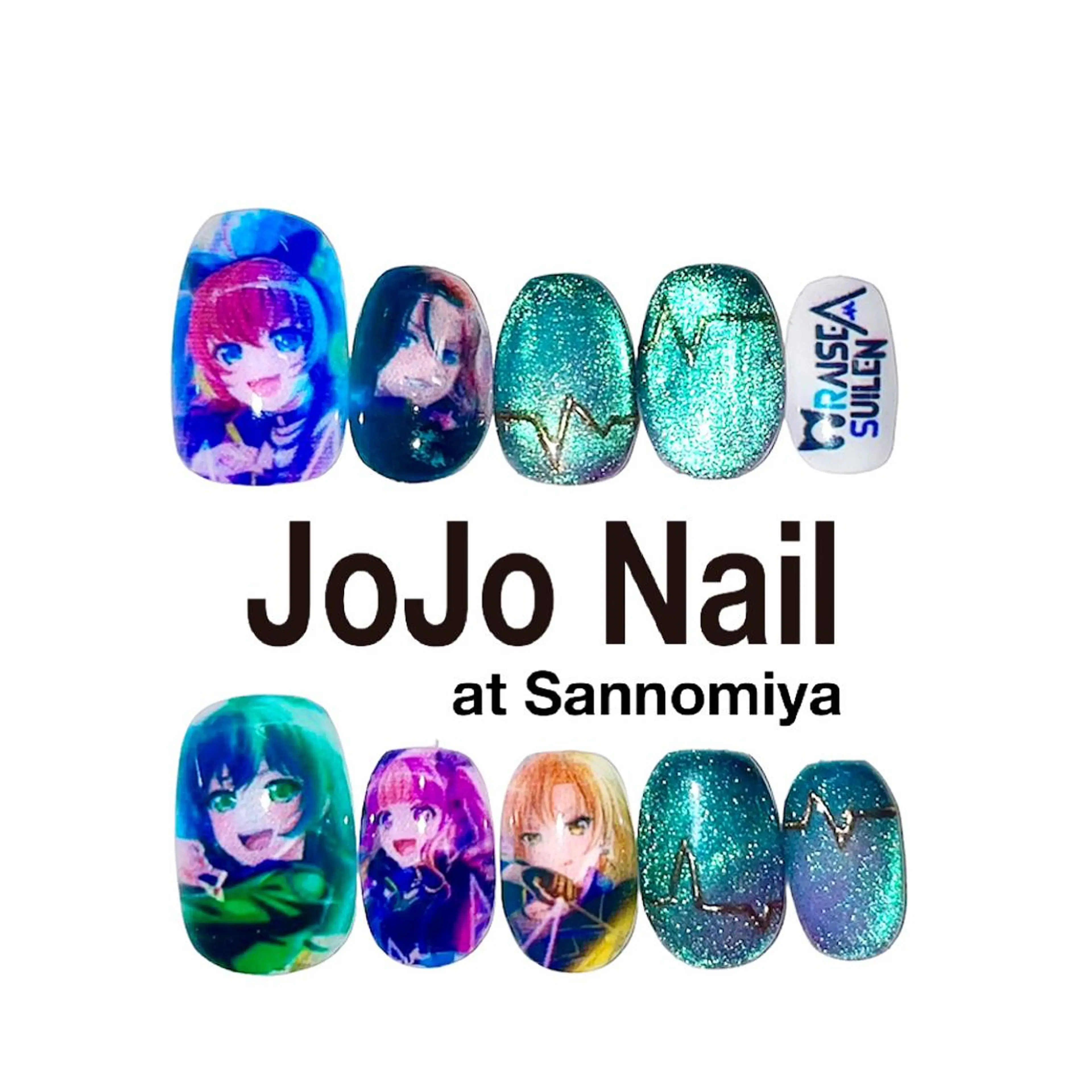 ネイル AYAKA.T /JOJO@三宮のネイルデザイン