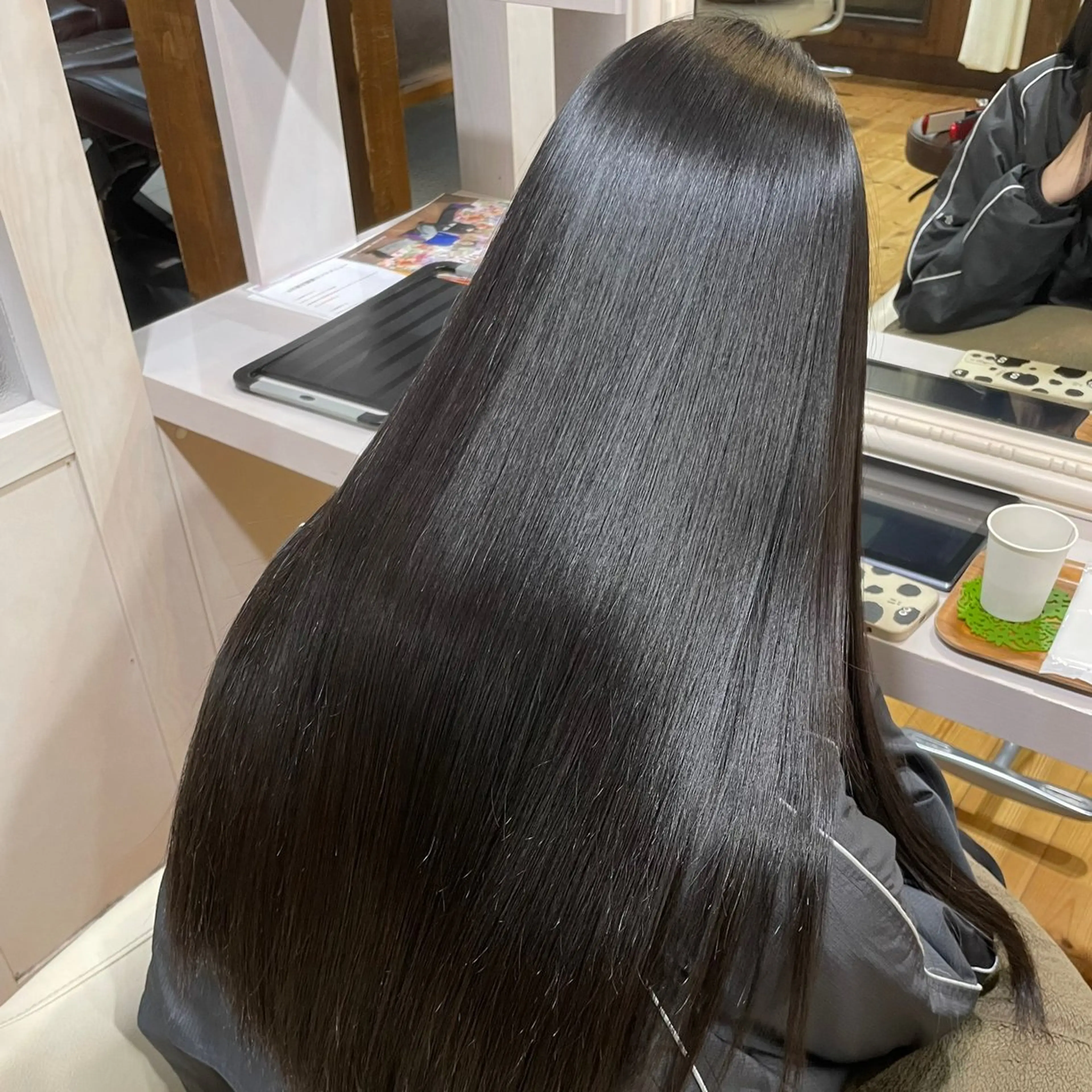 【✨✨史上最高の艶髪に✨✨】水素ストレート+marrb+艶髪シルクトリートメントの写真