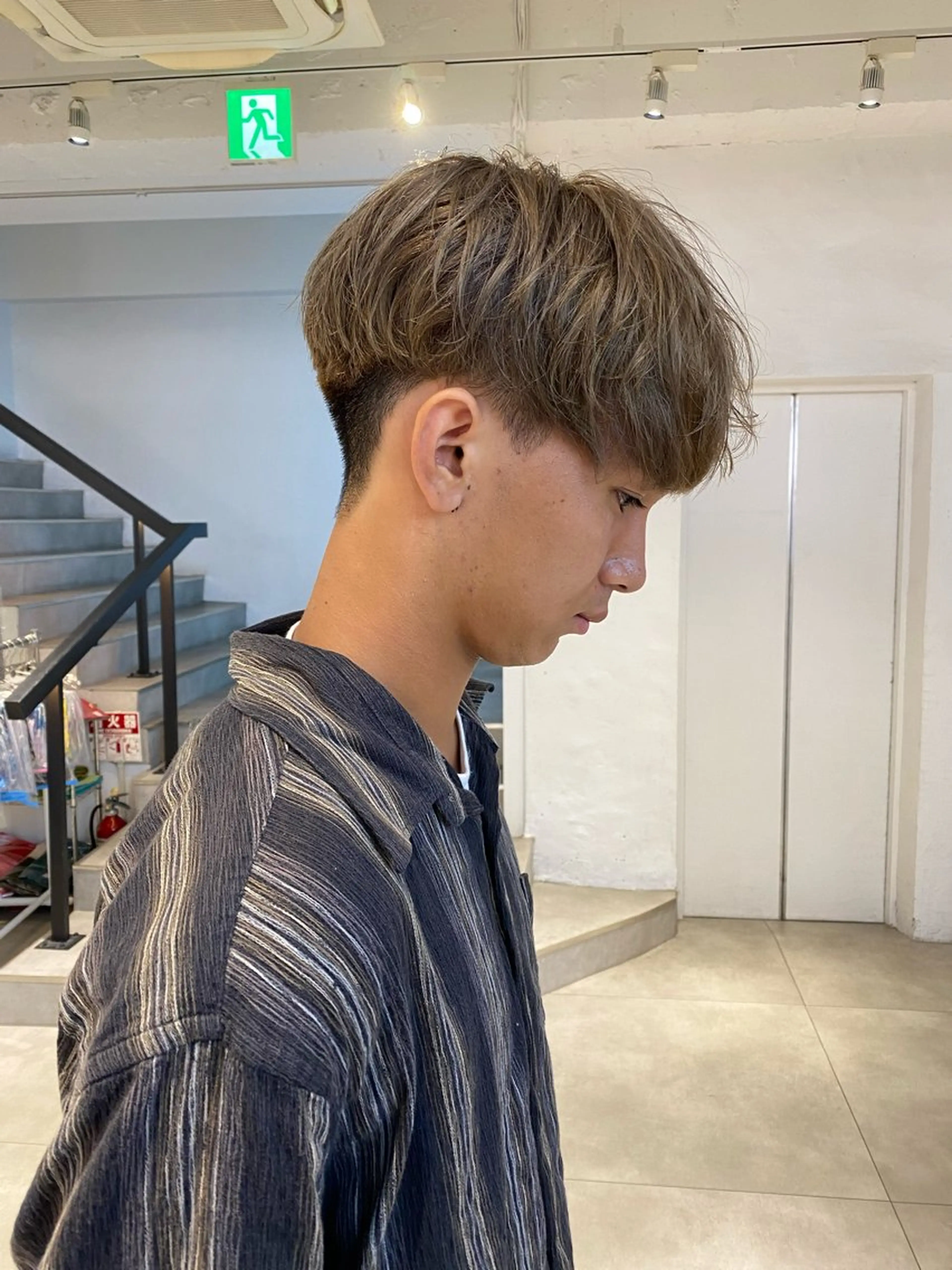 カラー メンズ 新宿【メンズパーマ】 塩澤太一のヘアスタイル