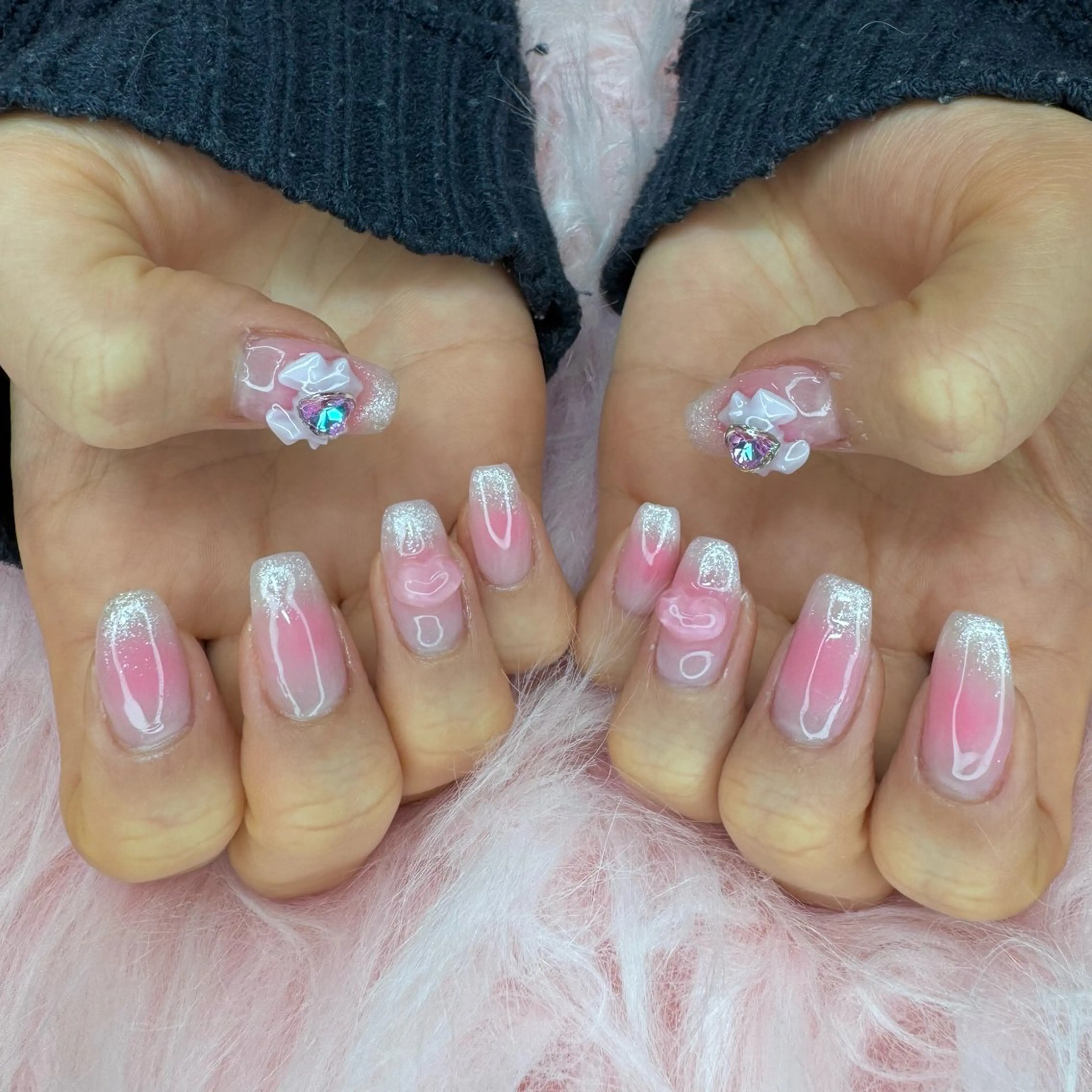 ネイル チークネイル ハンドネイル nail spaß所属・WAKALU .のネイルデザイン