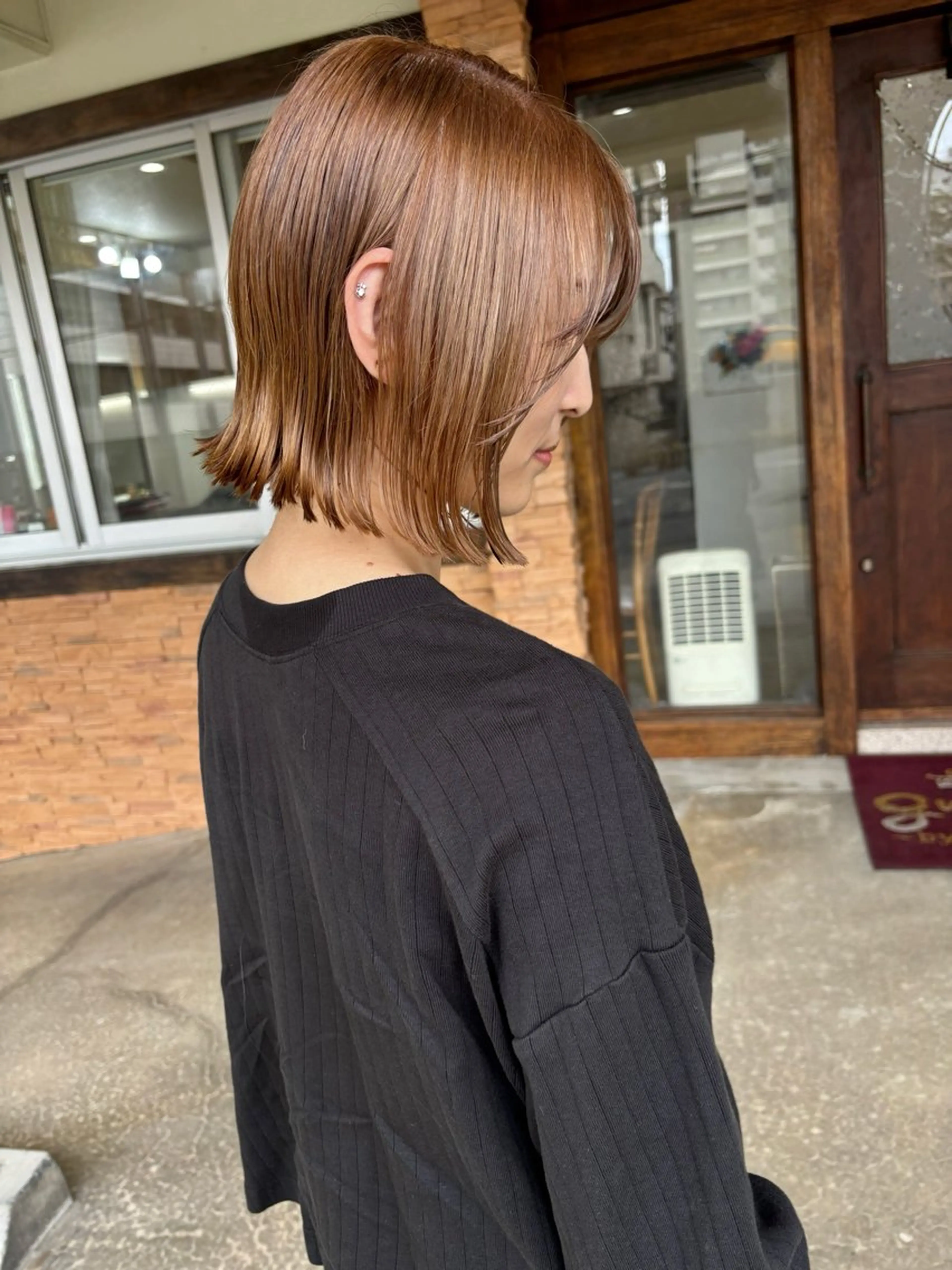 ショート カラー イルミナカラー カット ヘアカラー grand juteのヘアスタイル