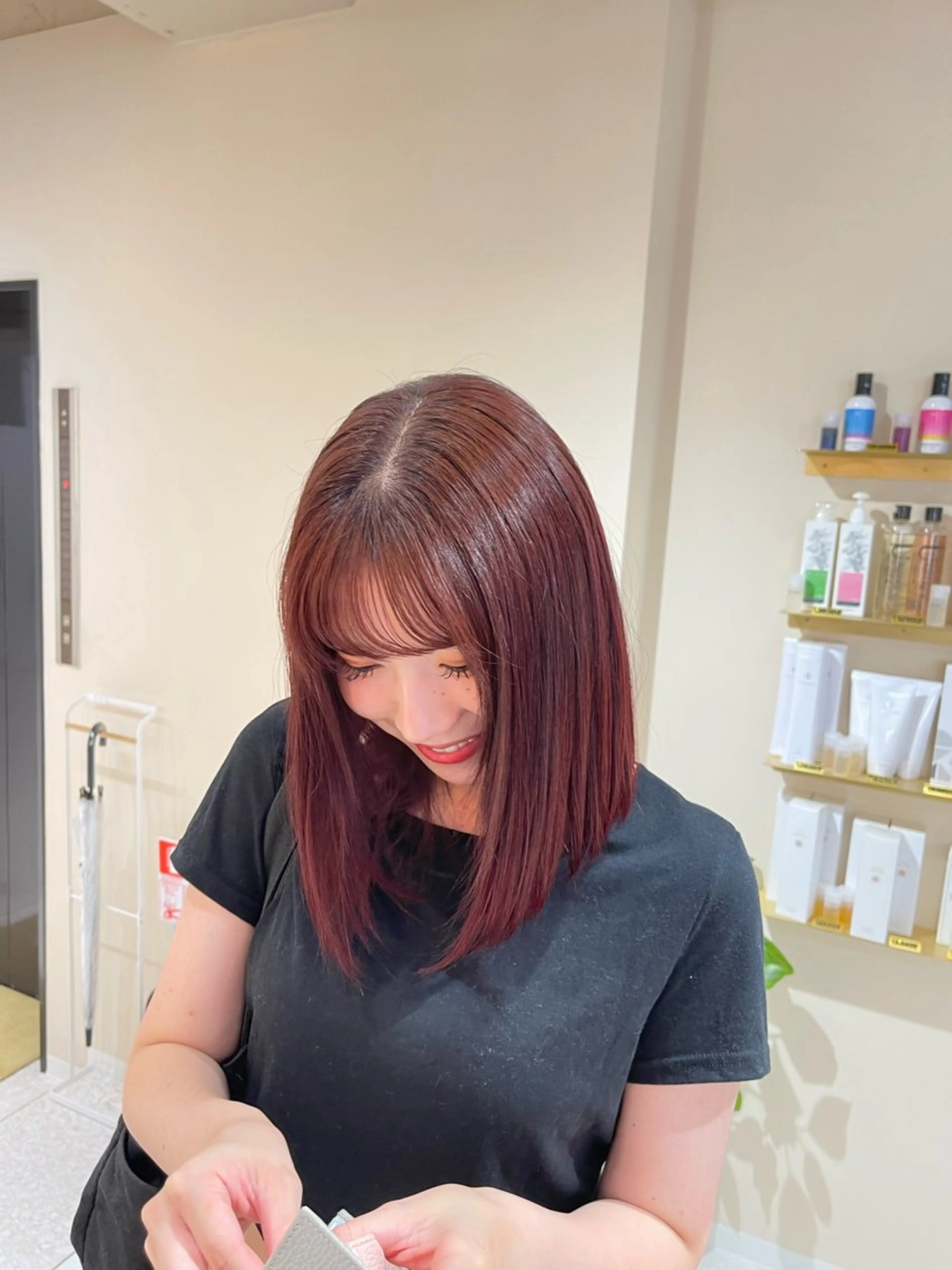 【ミニモ学割U24】🩷透明感カラー+トリートメント🩷※ロング料金なしの写真