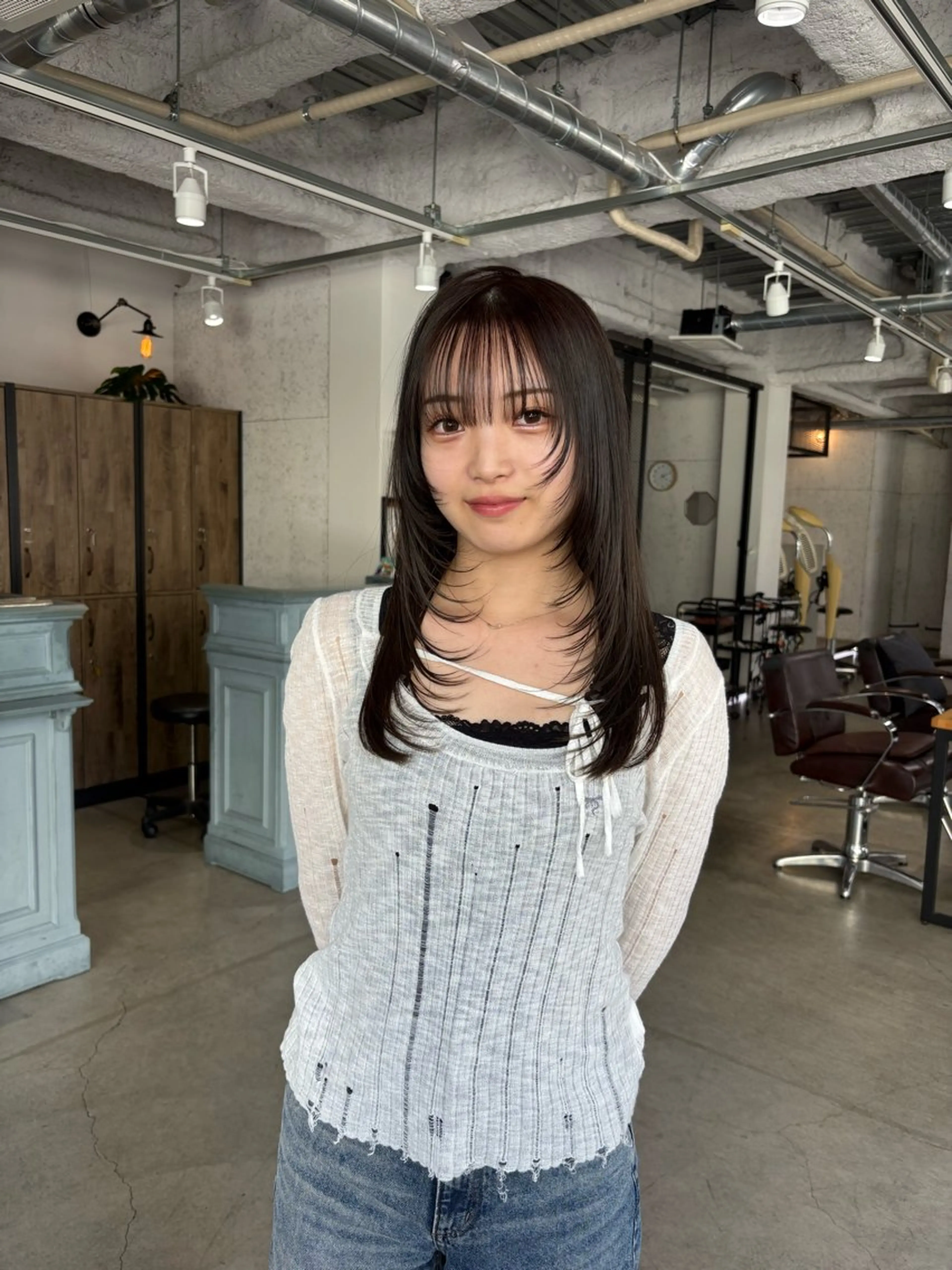 ロング カラー Steed Tokyo所属・Steed /立川/ レイヤー/futahのヘアスタイル