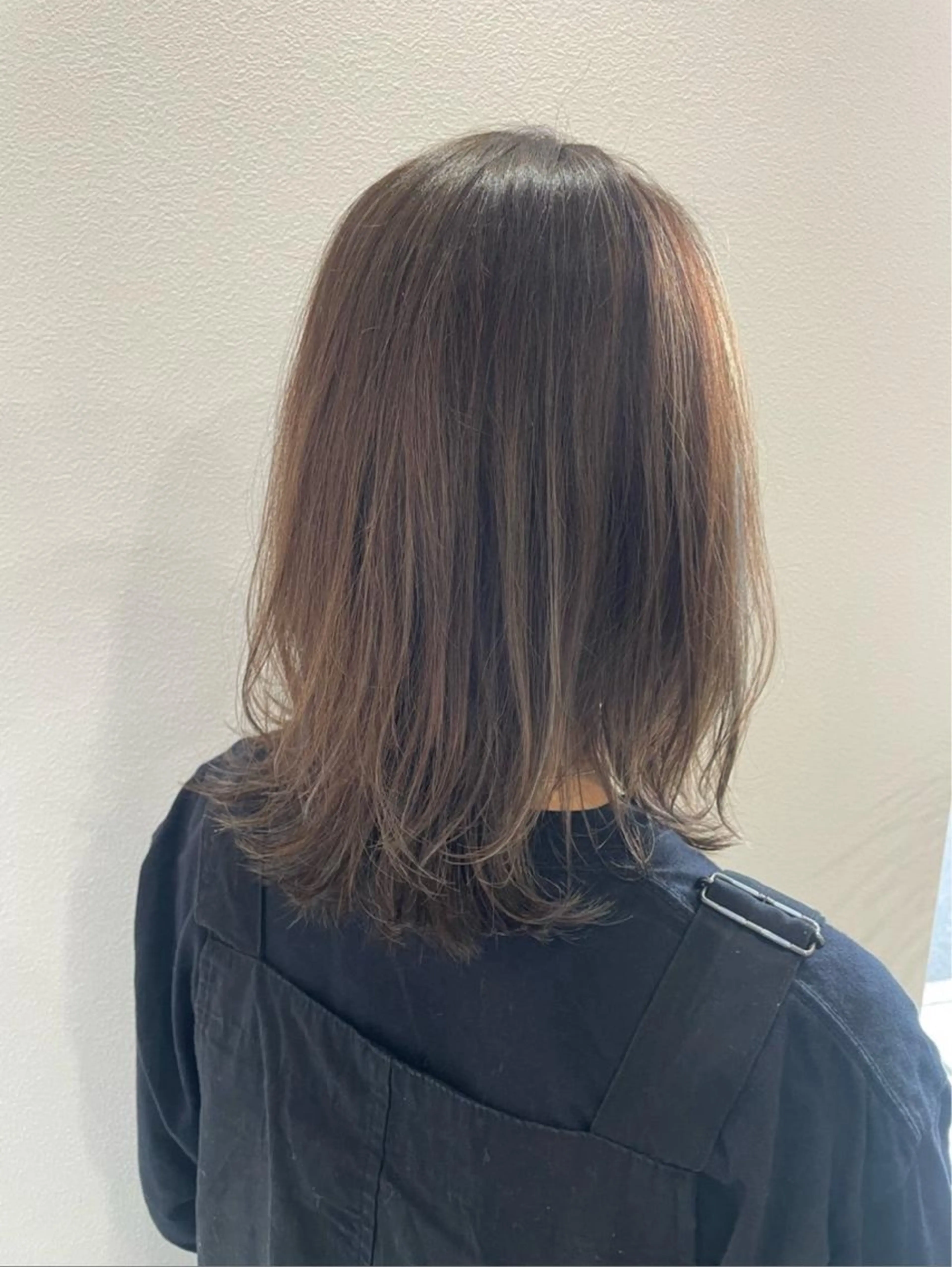 ミディアム カット ヘアカラー 🫧髪質改善🫧/ 椛島流音のヘアスタイル