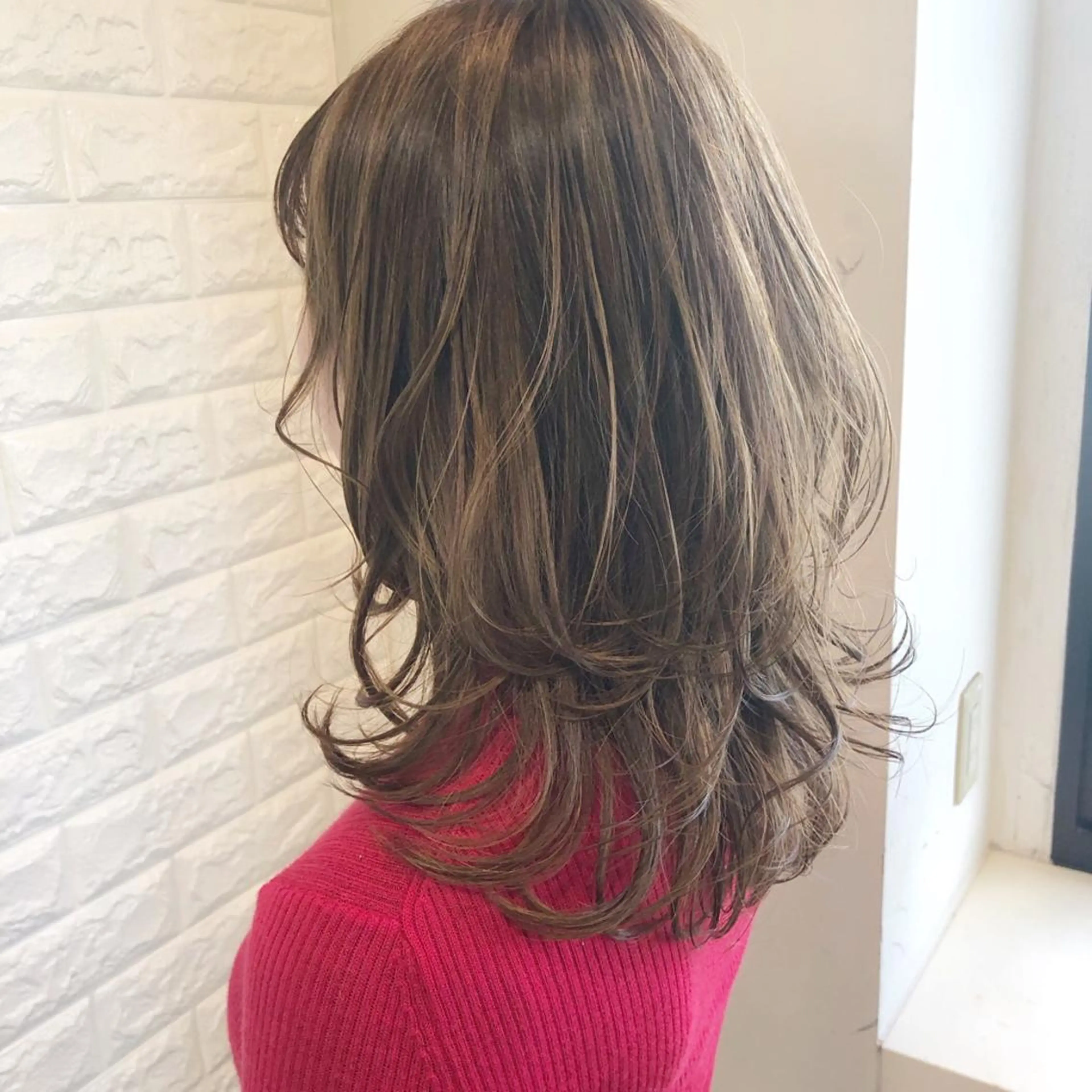 レディース　カット+カラー+ハホニコトリートメントの写真