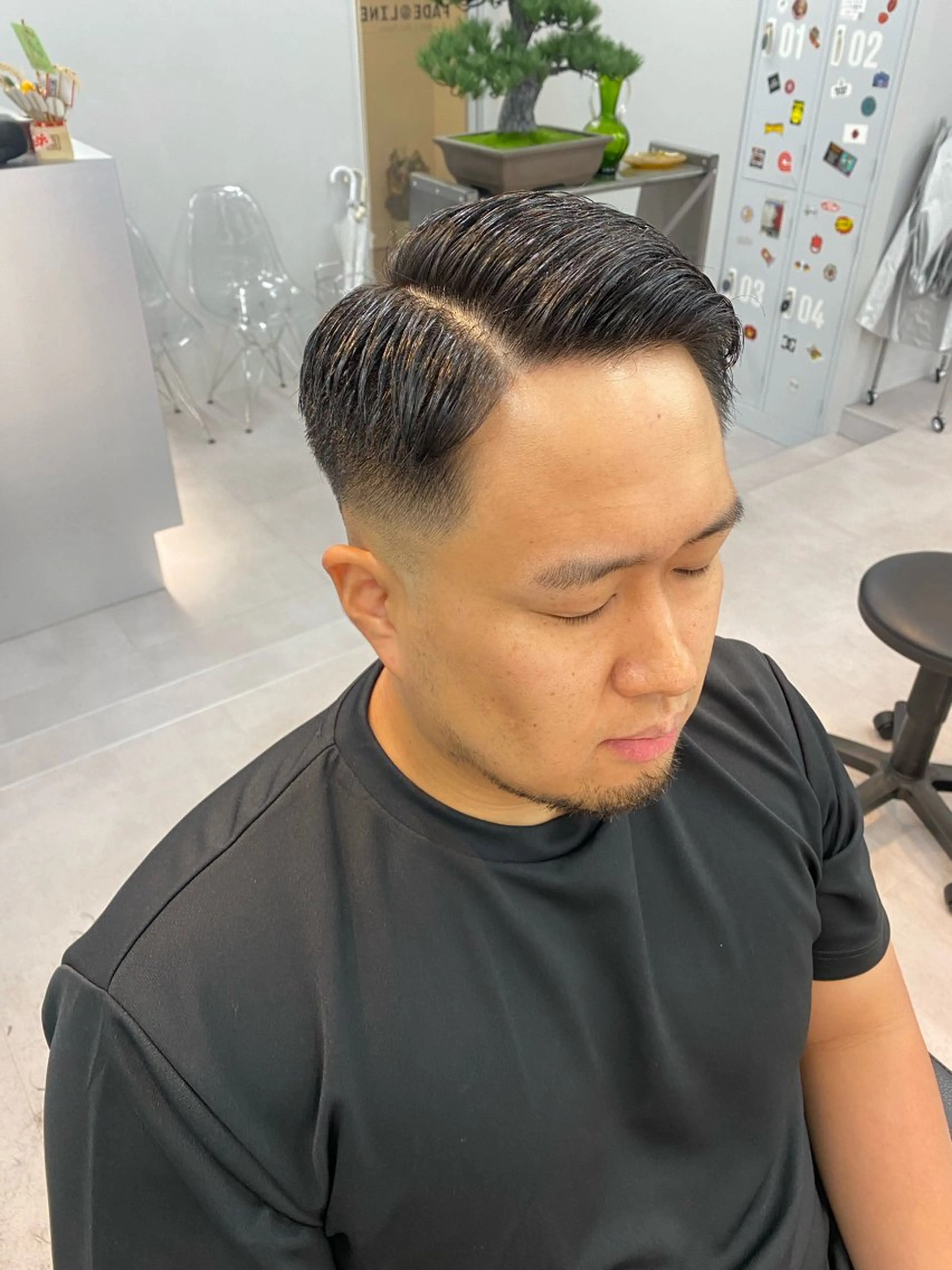 ショート ヘアアレンジ メンズ The faderz barbershop所属・フェードモデル限定 🔥高円寺Maiのヘアスタイル