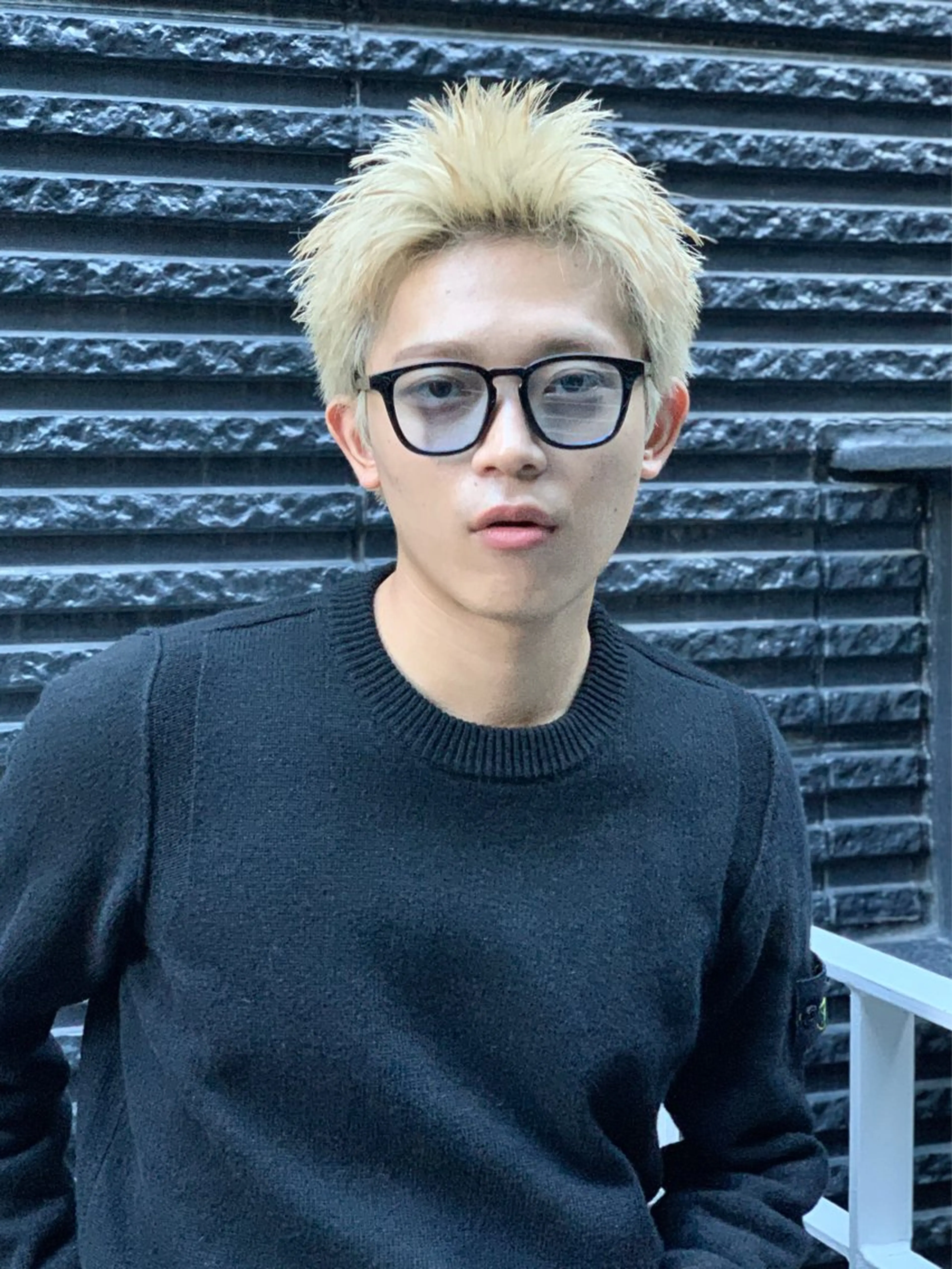 カラー メンズ ヘアカラー 佐藤 大翔のヘアスタイル