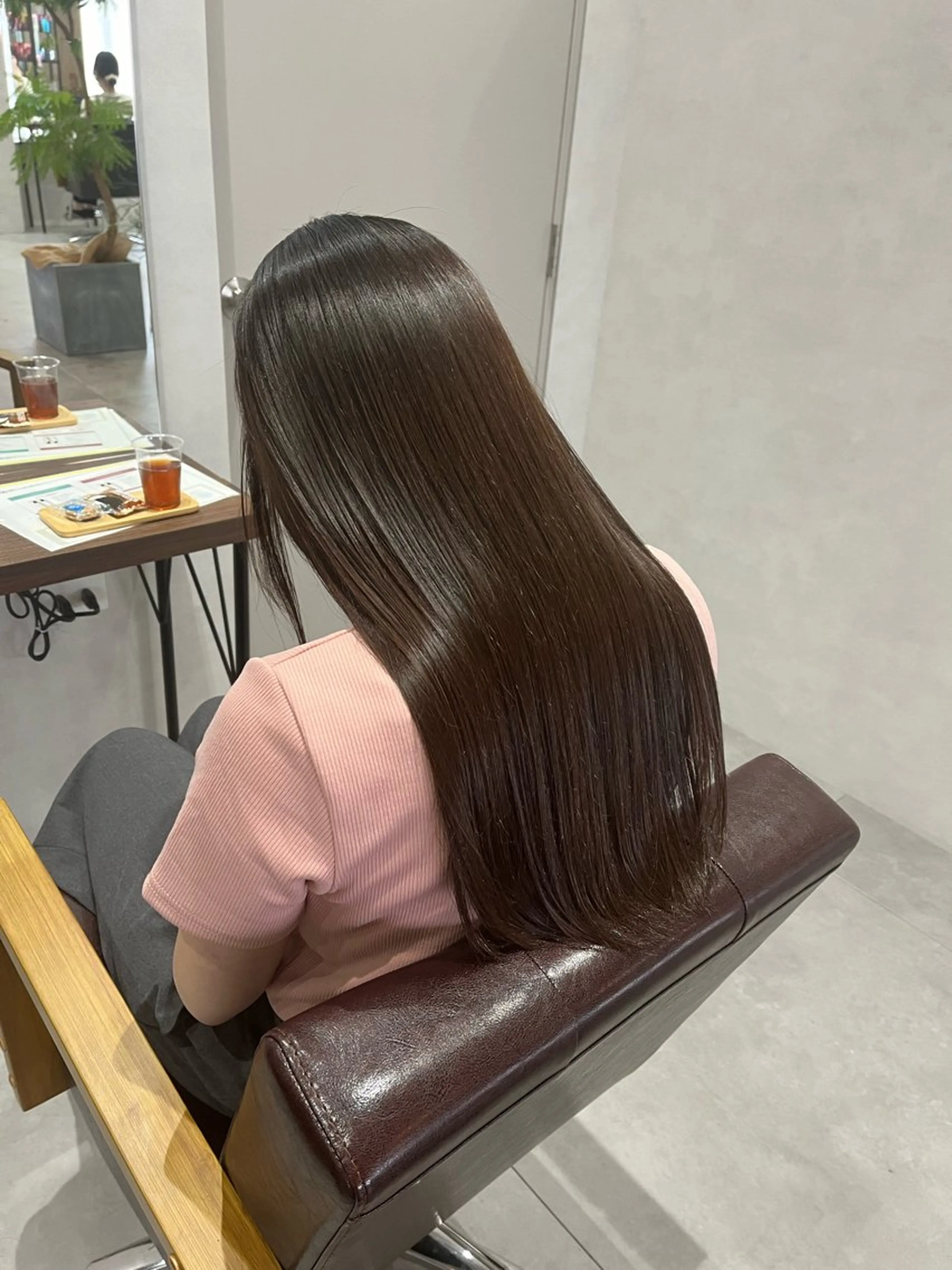 🌼ミニモ限定価格🌼カラー+髪質改善トリートメントの写真