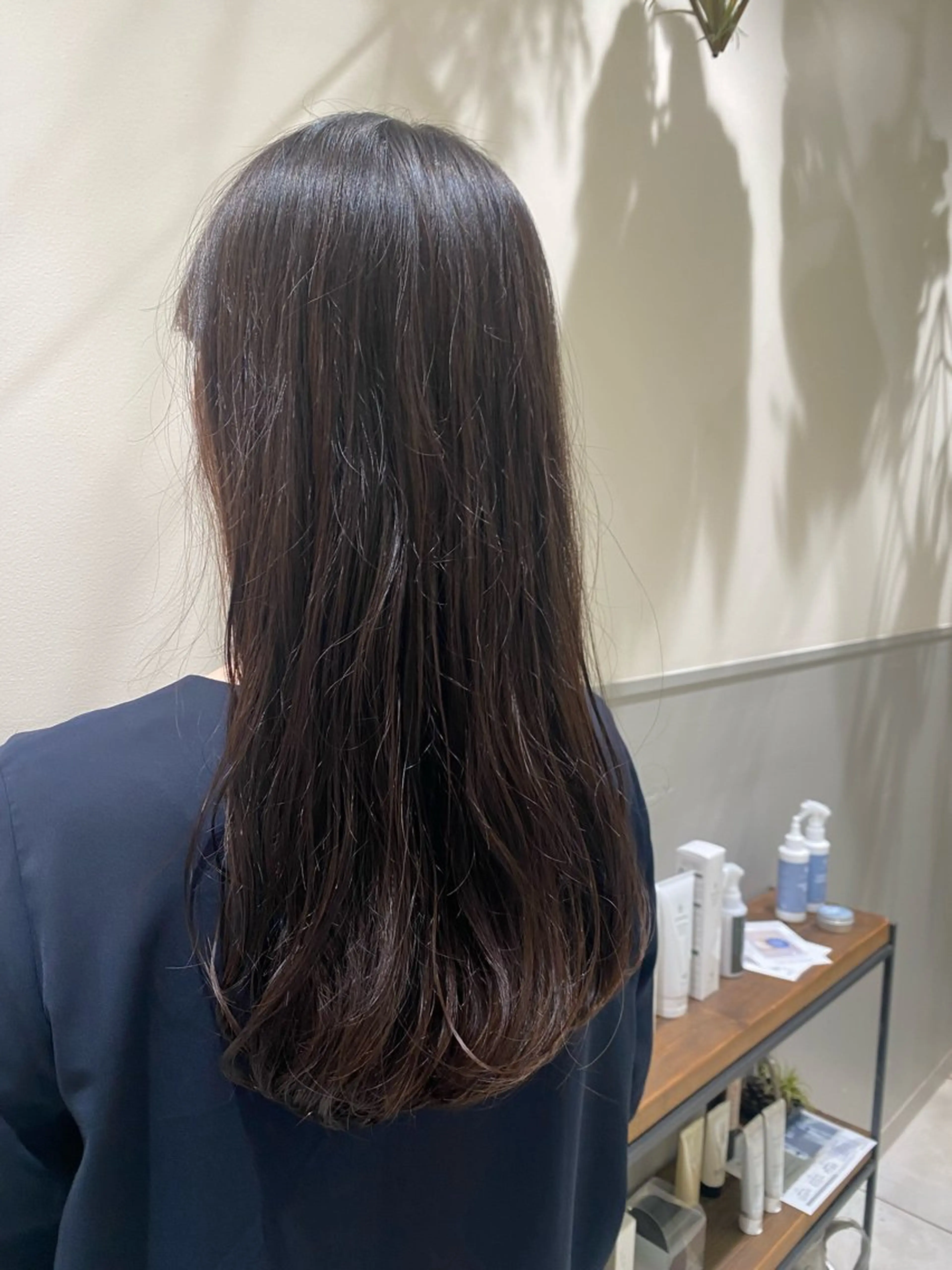 ロング 増田 枝里子のヘアスタイル