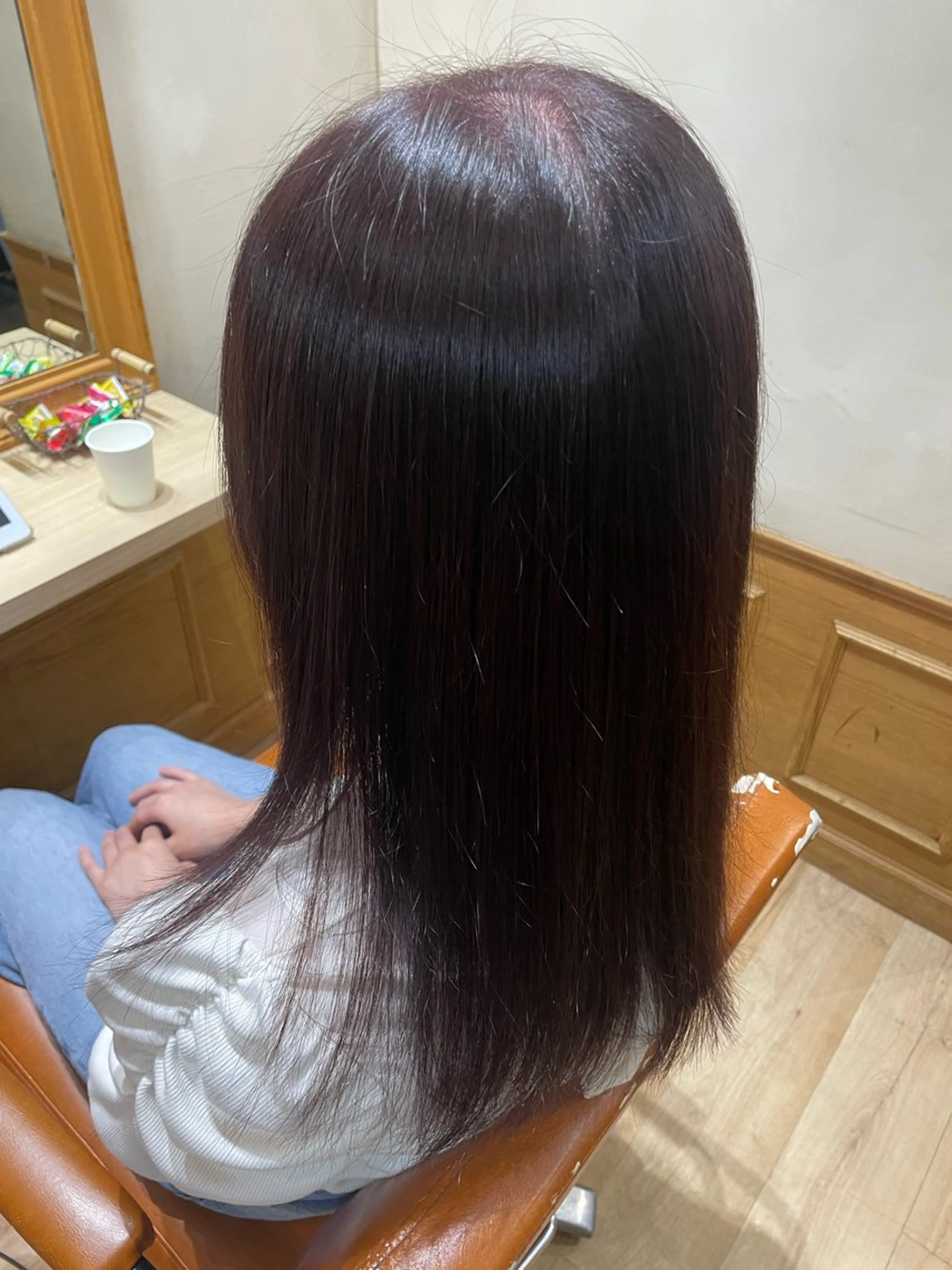 ミディアム カラー ディープラベンダー ラベンダーカラー パープルカラー Agu hair ferdi 千歳烏山店所属・⚡️カネコ マサフミ⚡️のヘアスタイル