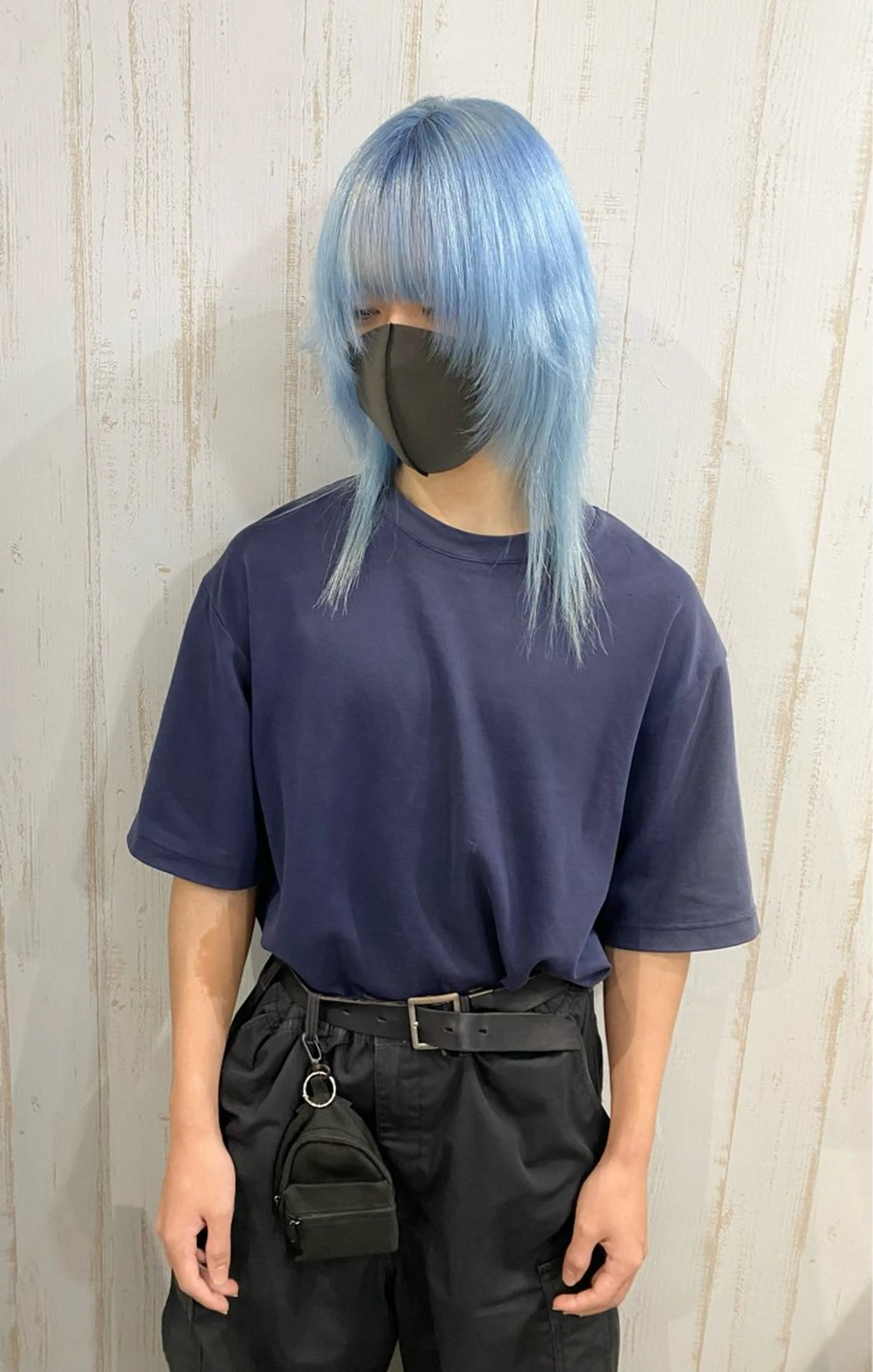 カラー メンズ ヘアカラー ハイトーン💫 エクステ💫maiのヘアスタイル