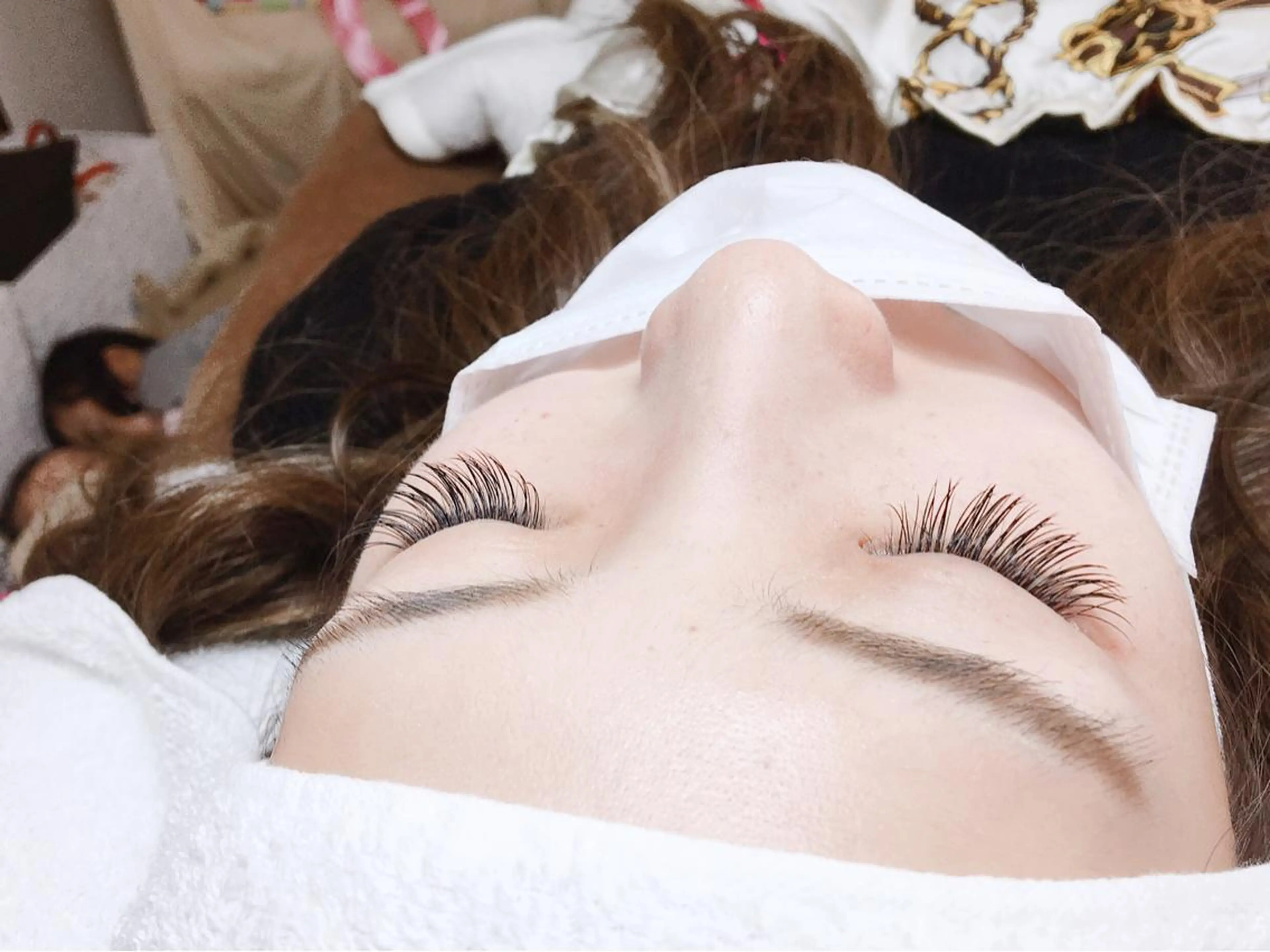 ロング カラー パーマ ヘアアレンジ メンズ キッズ ネイル マツエク・マツパ brille ~eyelash~のマツエク・マツパデザイン