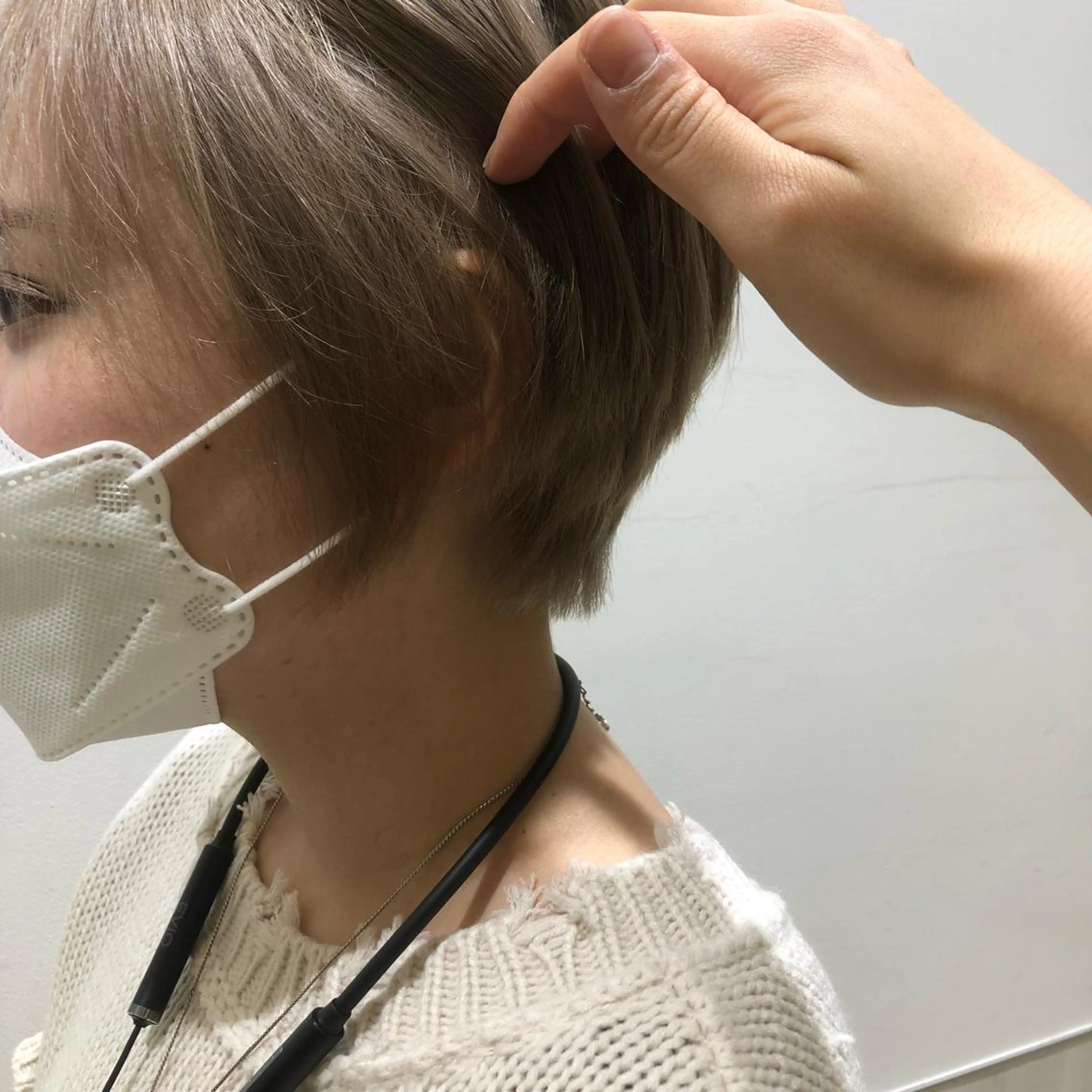 ショート カラー 透明感カラー🩵 mioのヘアスタイル