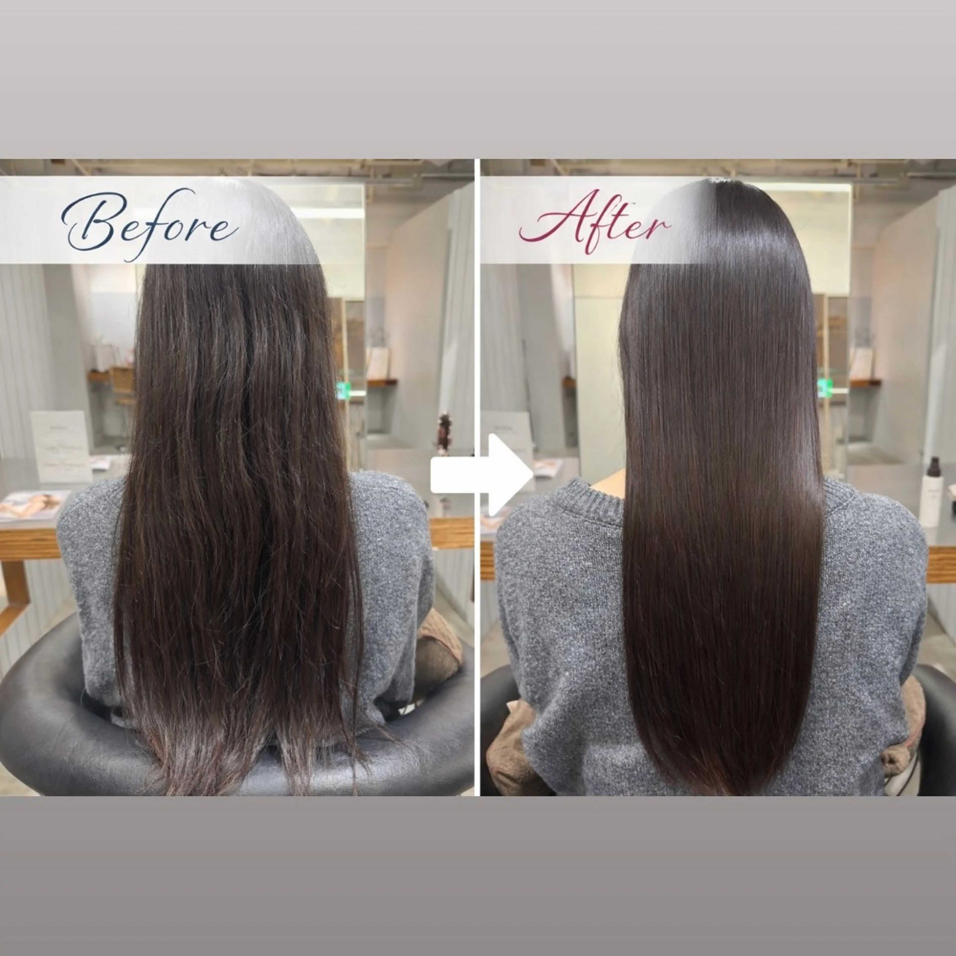 ロング 縮毛矯正 ROSTAR セイゴのヘアスタイル