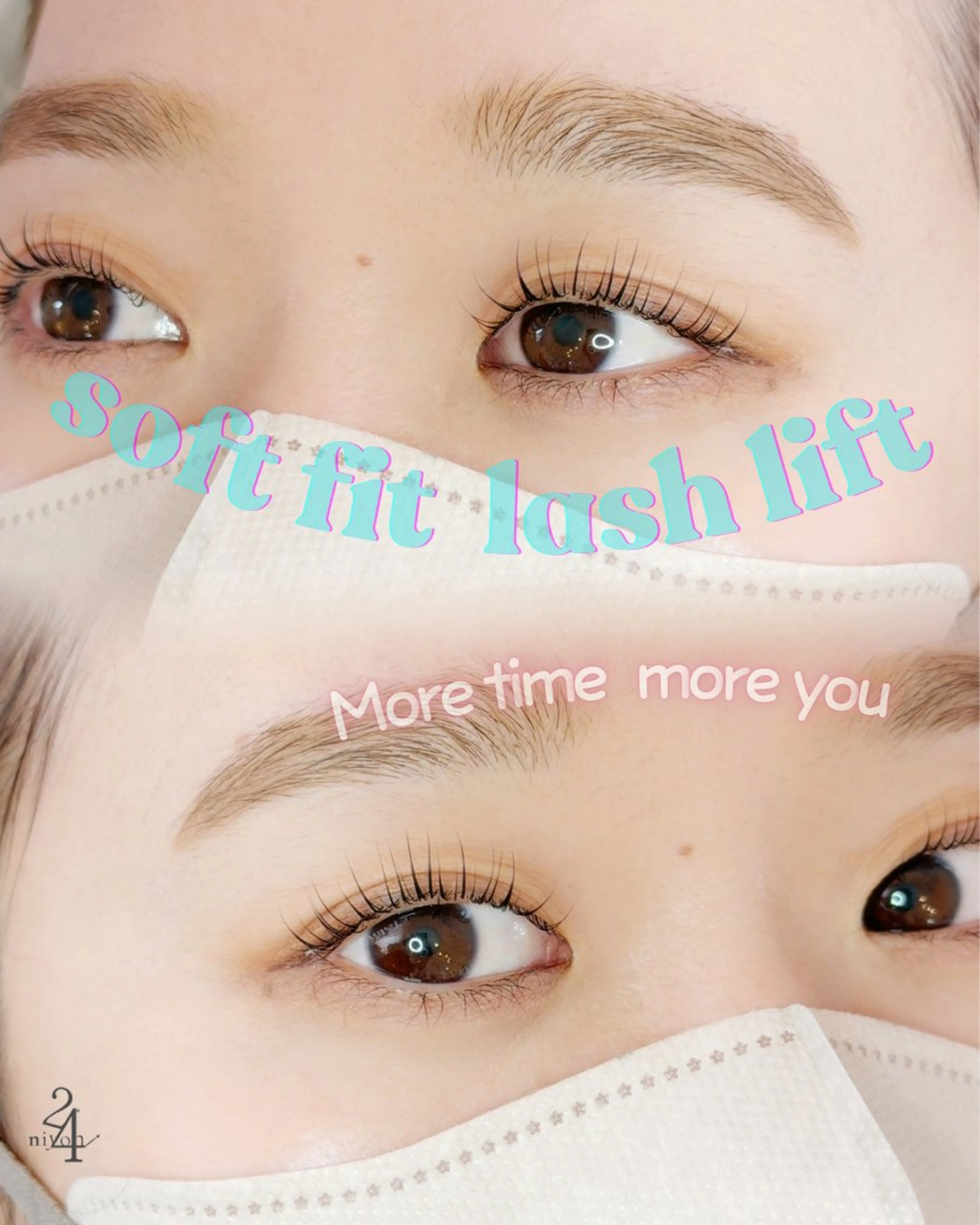 マツエク・マツパ パリジェンヌラッシュリフト niyon24+大宮西口所属・hikari大宮 _高持続まつ毛のマツエク・マツパデザイン