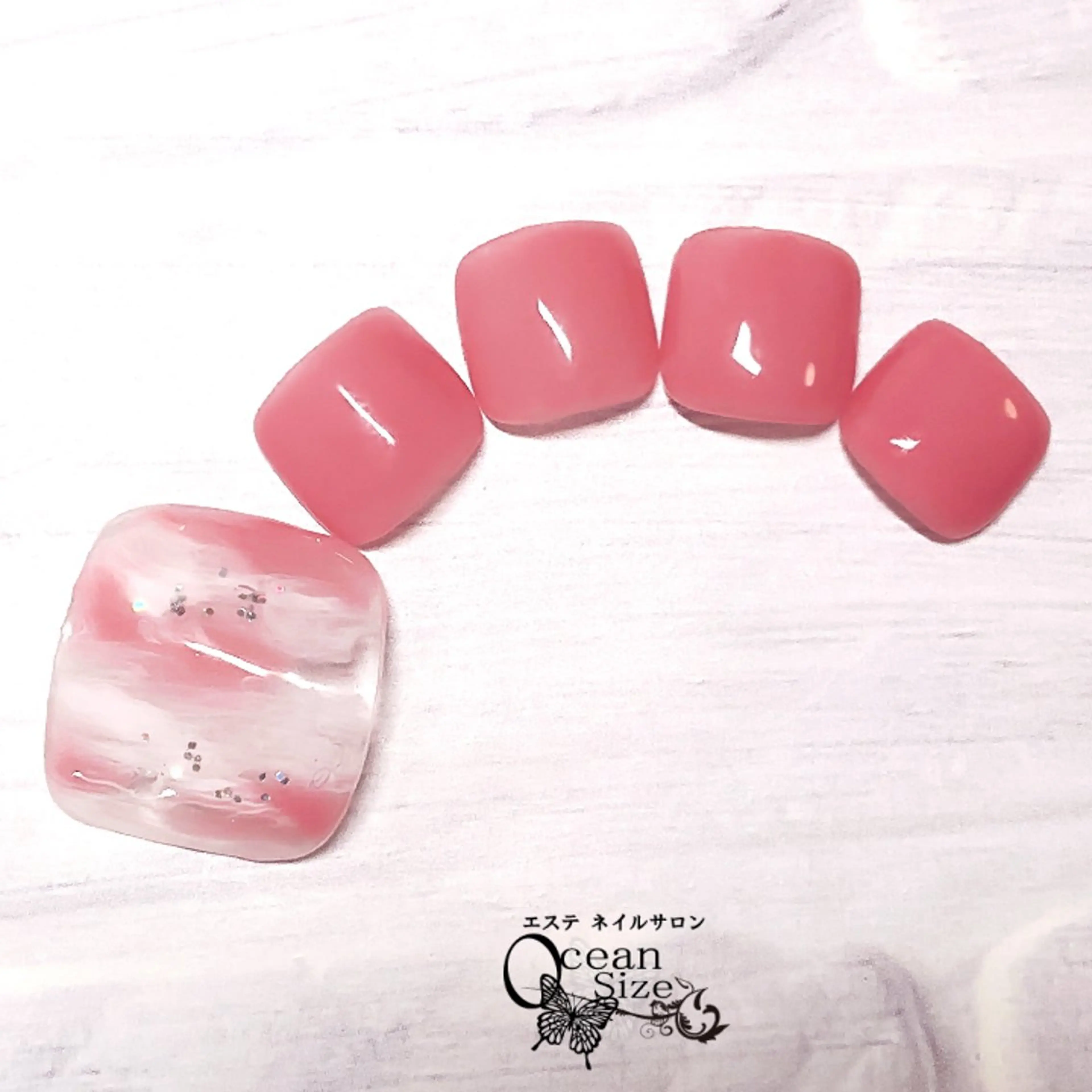 ネイル フットネイル 宮森 貴子のネイルデザイン