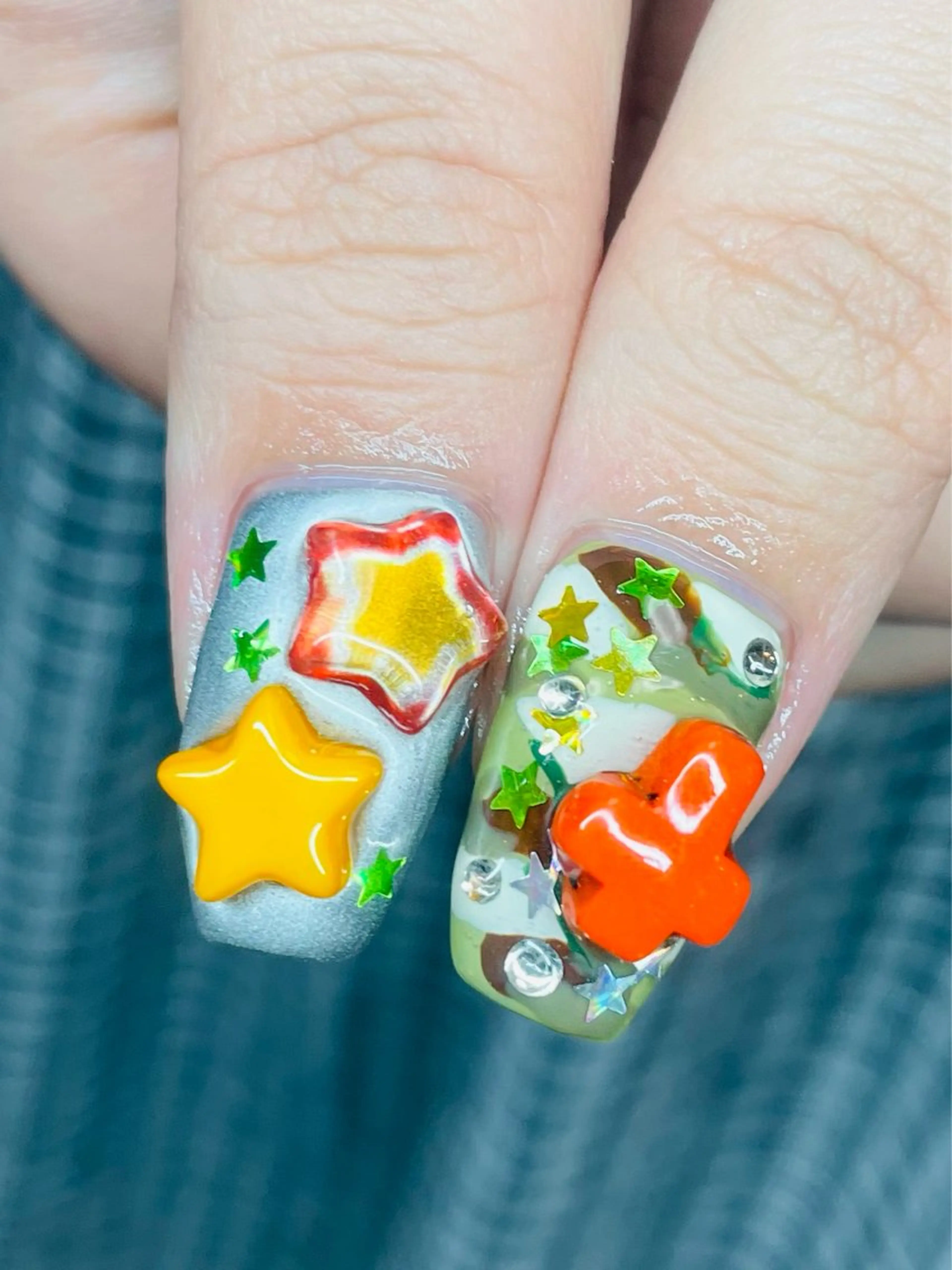 ネイル 持ち込み シンプルネイル ハンドネイル posa nail モエミのネイルデザイン