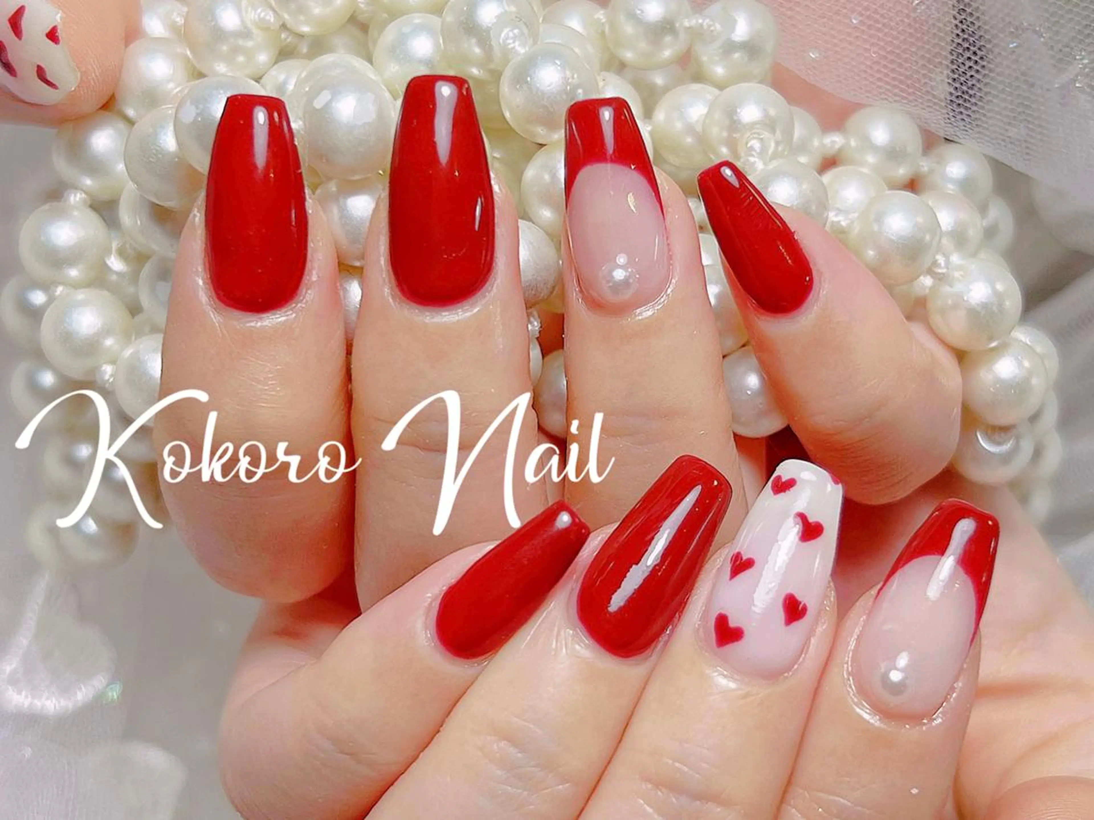 ネイル ハンドネイル ハンドケア 🎀ナナ 🎀のネイルデザイン