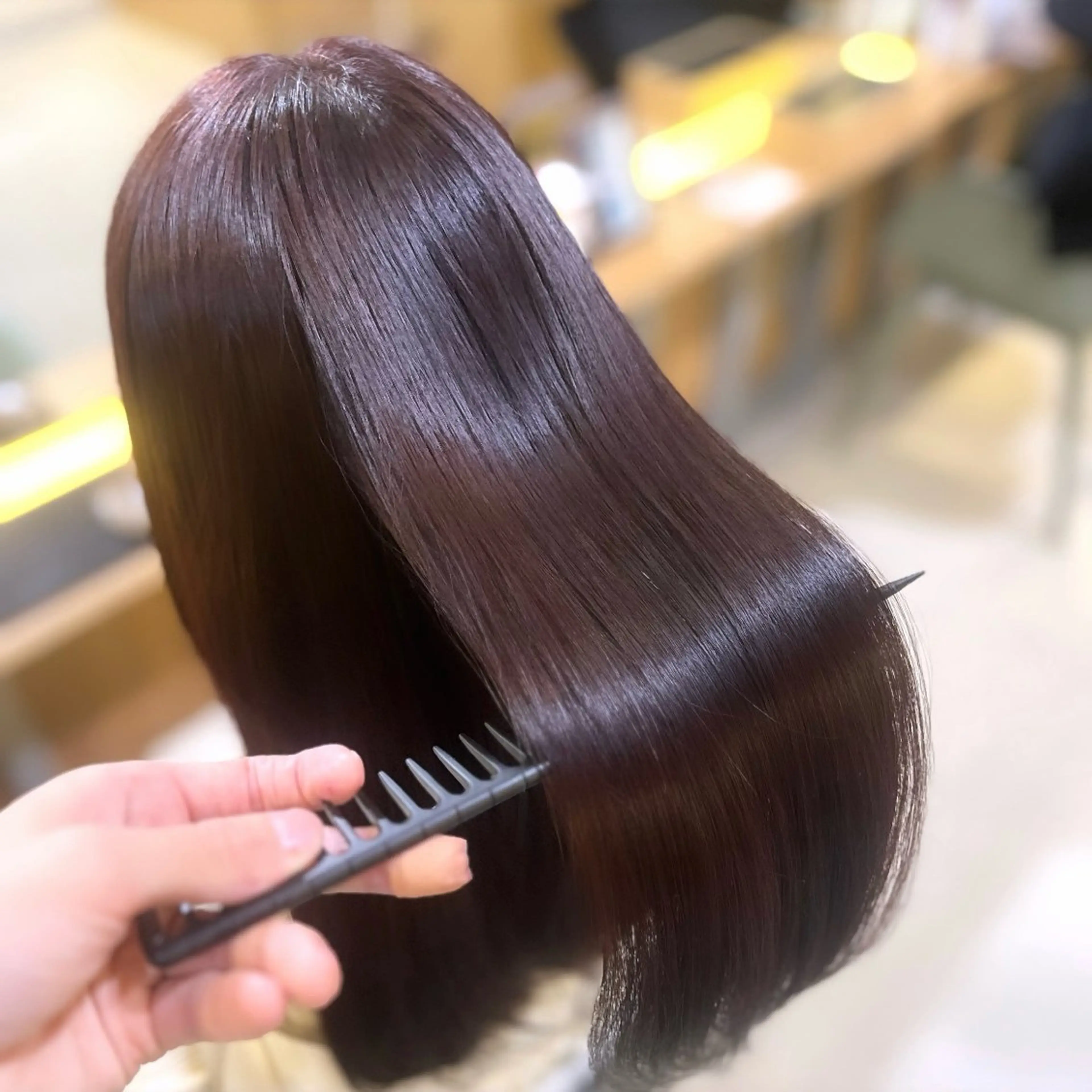 ロング カラー 髪質改善 トリートメント 髪質改善/ケアカラー /梅田✨ RIKUのヘアスタイル