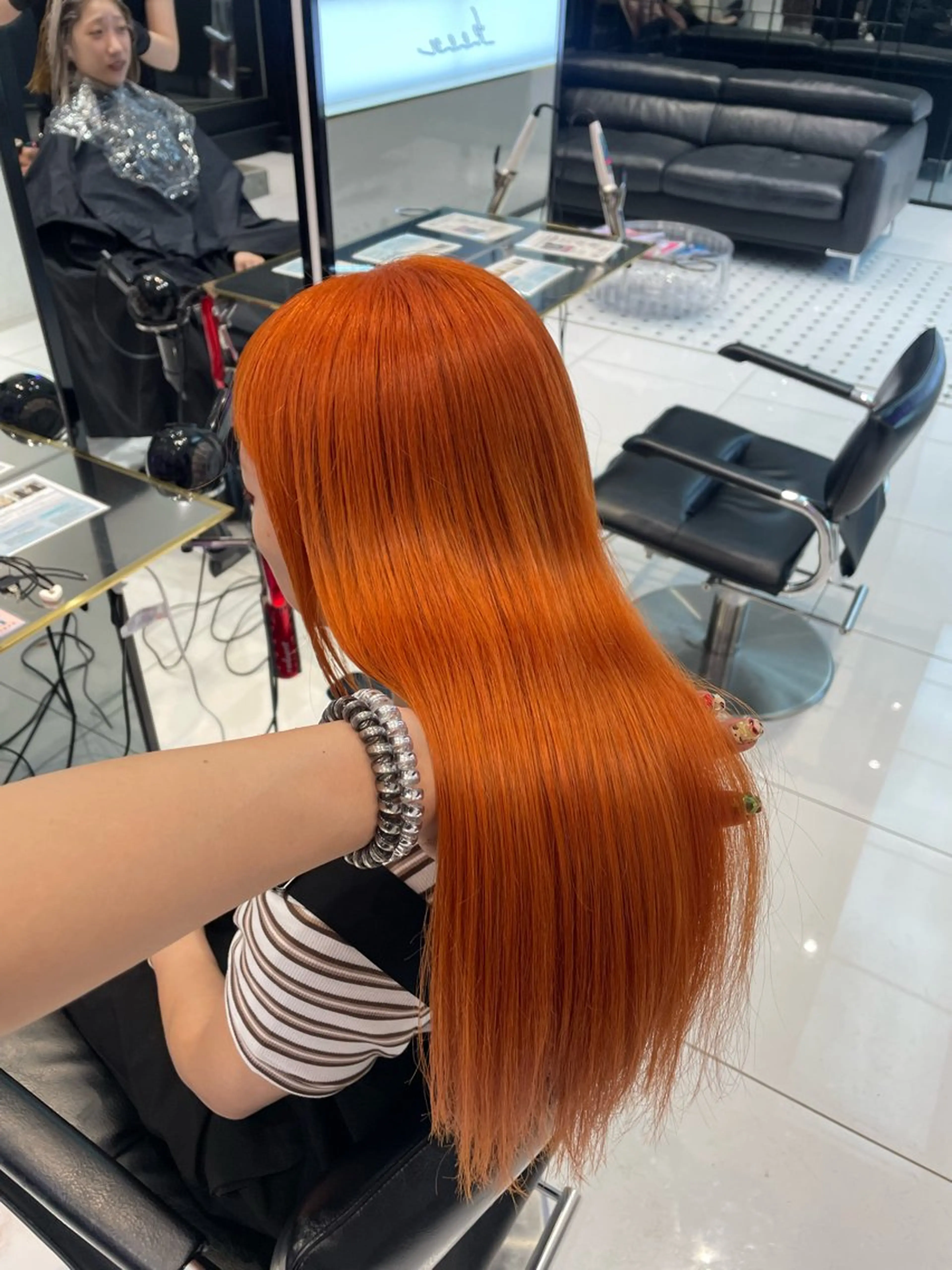 ロング ヘアカラー トリートメント ヘアセット keen 吉祥寺所属・【韓国❤️海外ヘア】 AYAKAのヘアスタイル