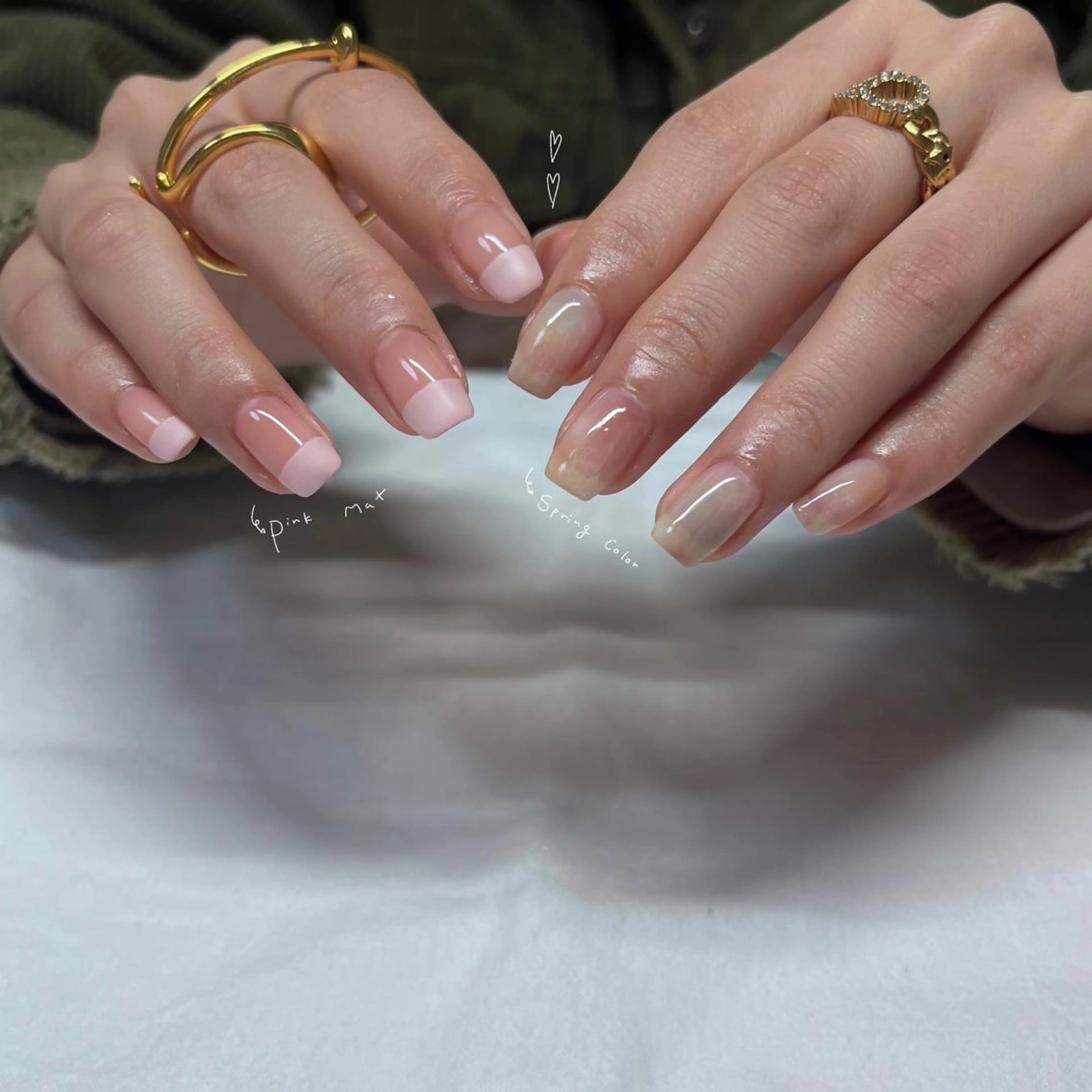 【オフあり】初回オフ込み☽ HAND持ち込みdesignベース料金5500円​〜​(追加パーツ、アート等で金額が変わります)の写真